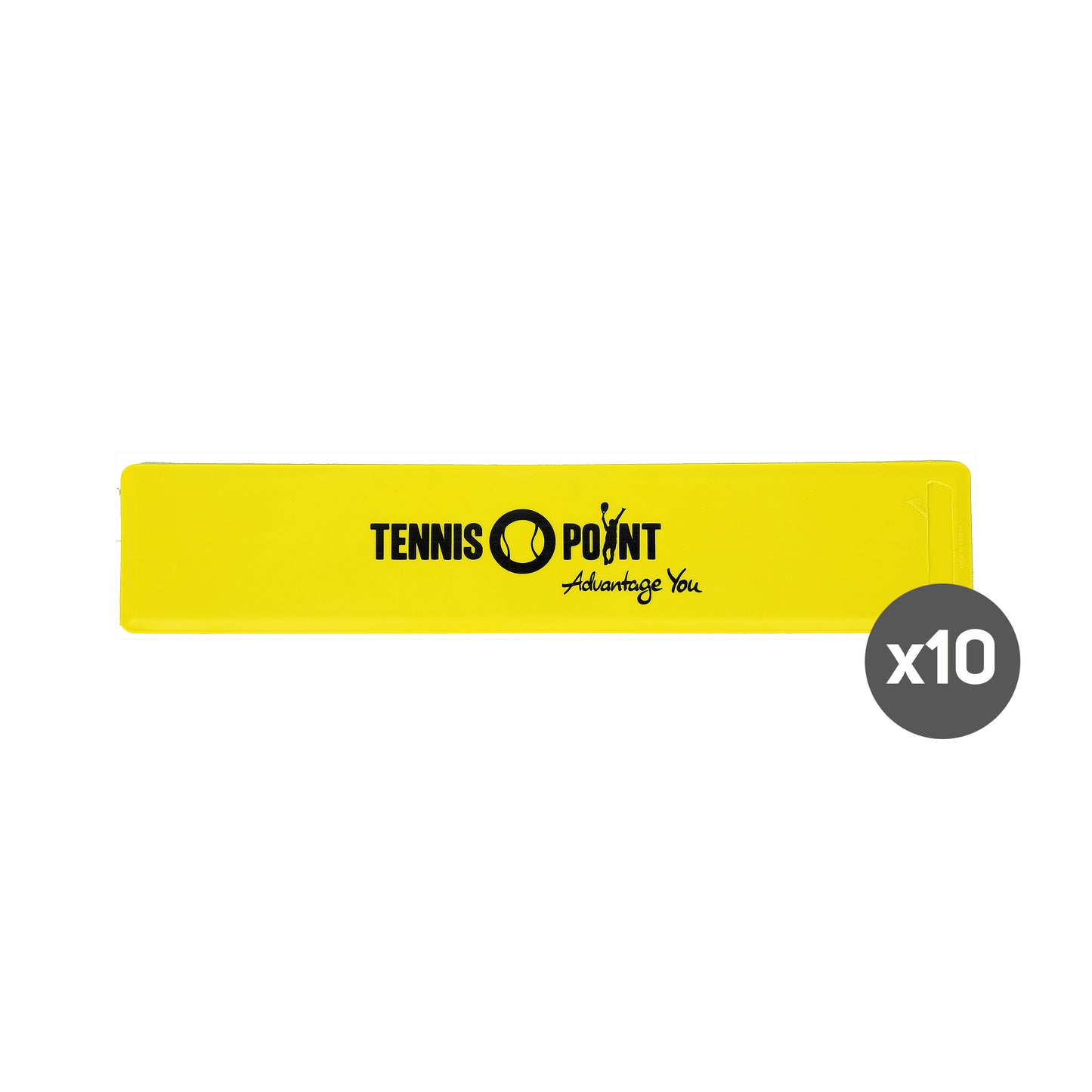 Tennis-Point 10er Pack Markeringslinje-Gul,Svart