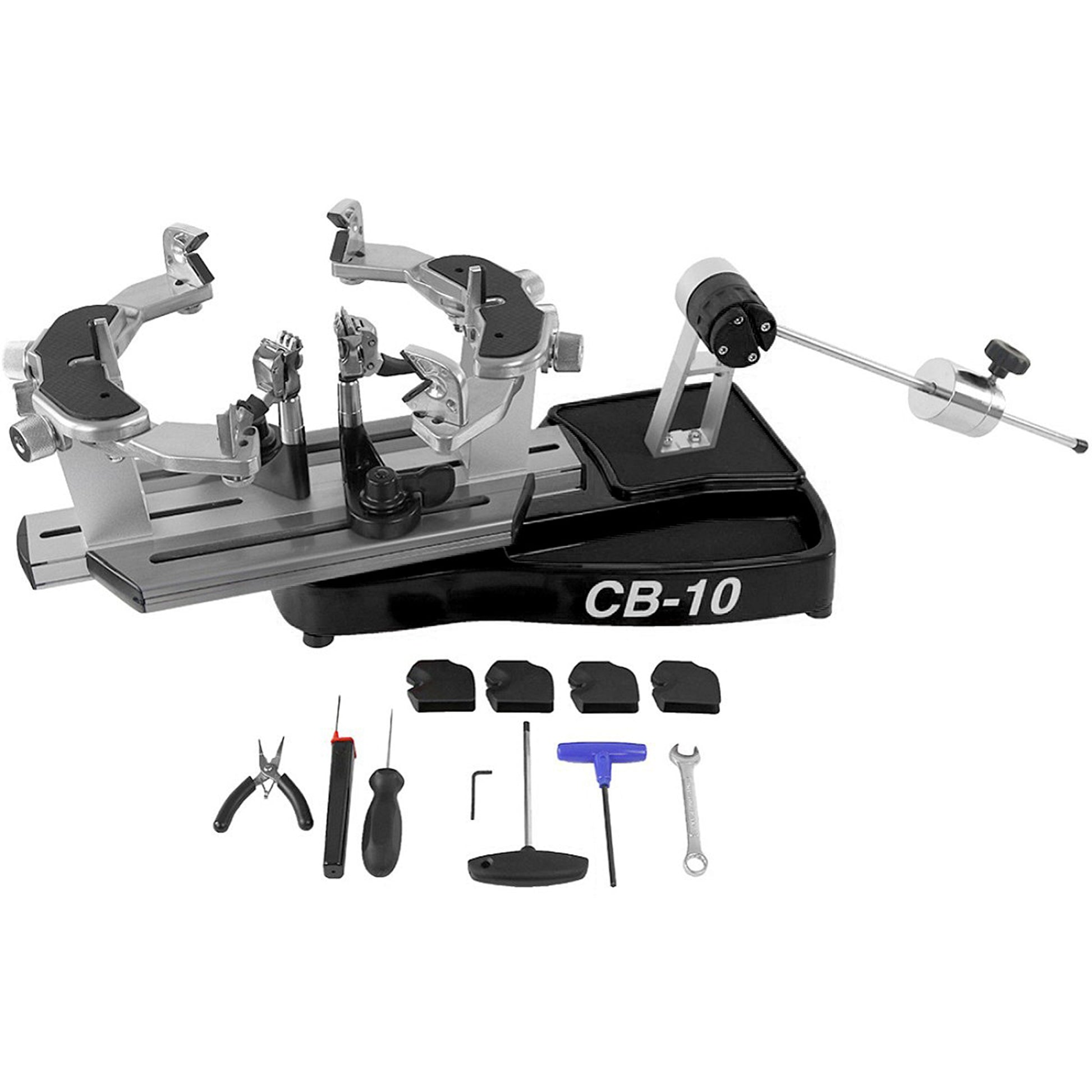 Tennis-Point Pro Plus CB10 Strängningsmaskin-Svart,Silver