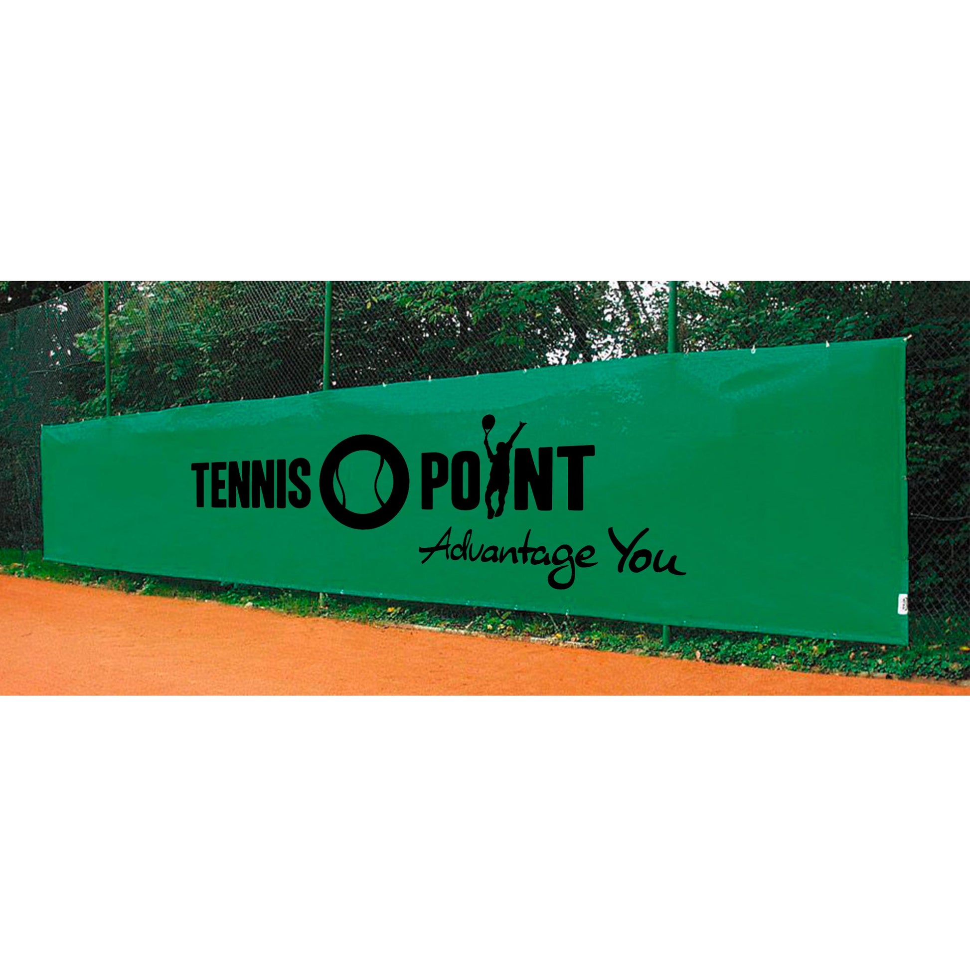 Tennis-Point Tennis Point 12x2m Insynsskydd-Grön