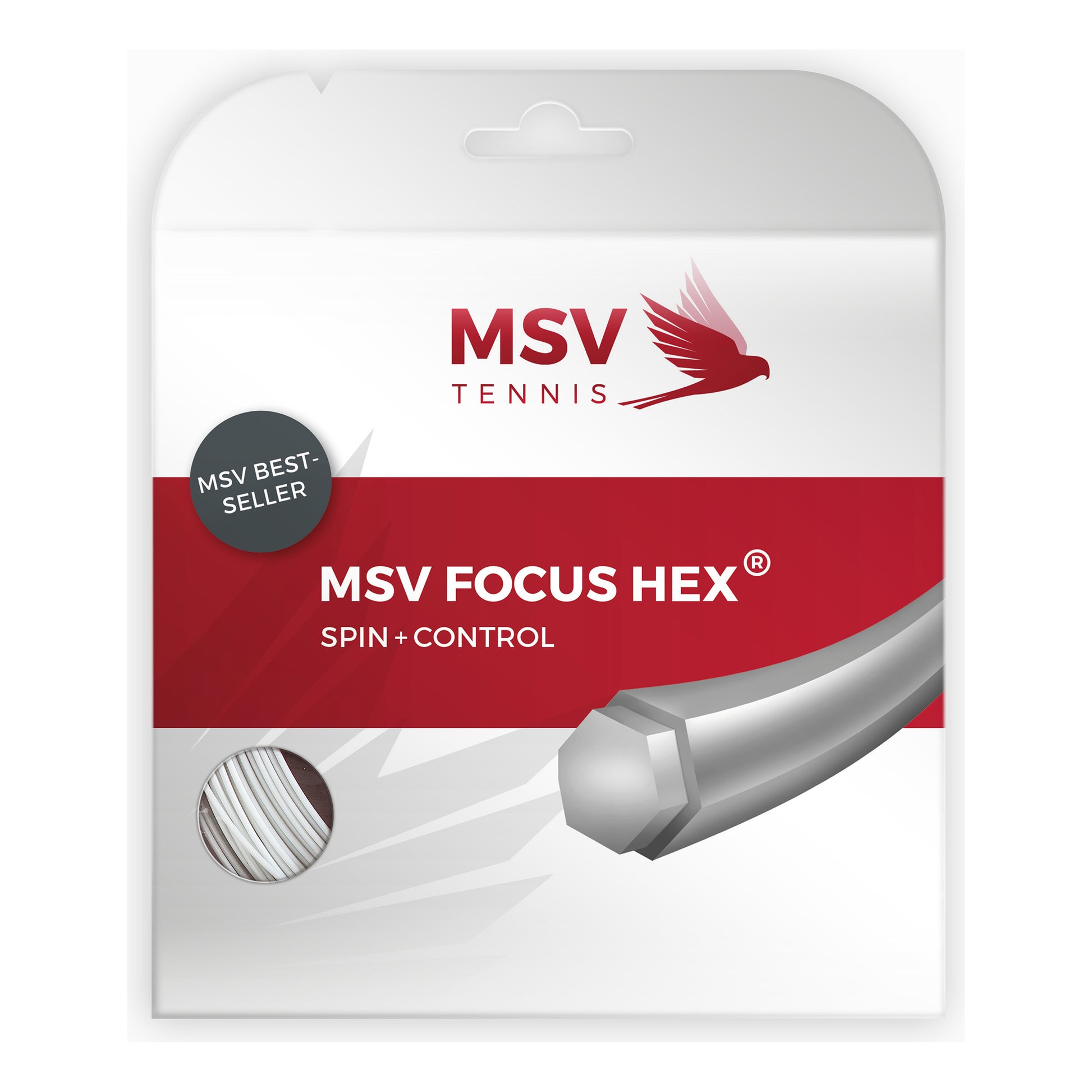 MSV Focus-HEX Strängset 12m-Vit
