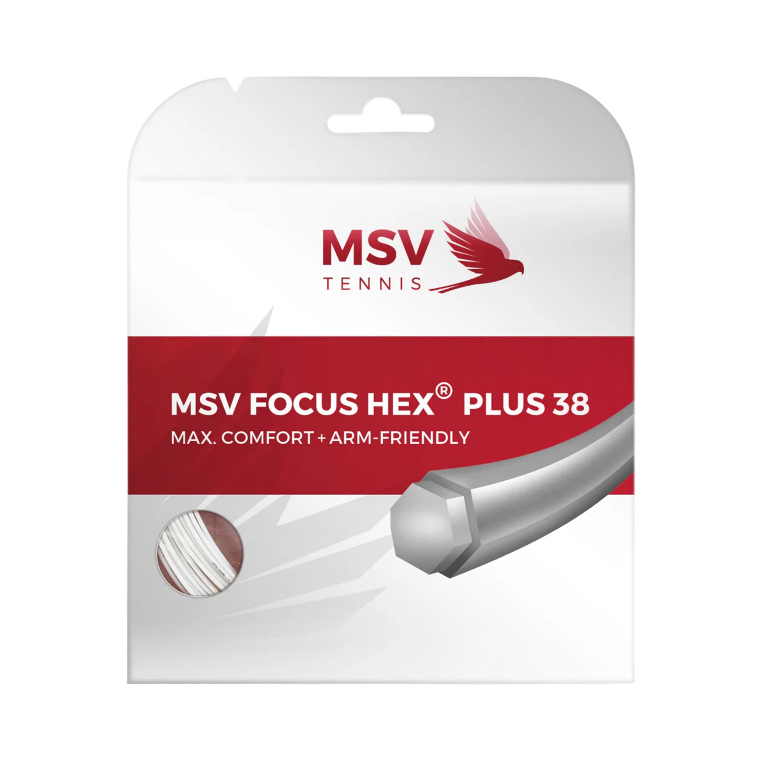 MSV Focus-HEX plus 38  Strängset 12m - vit