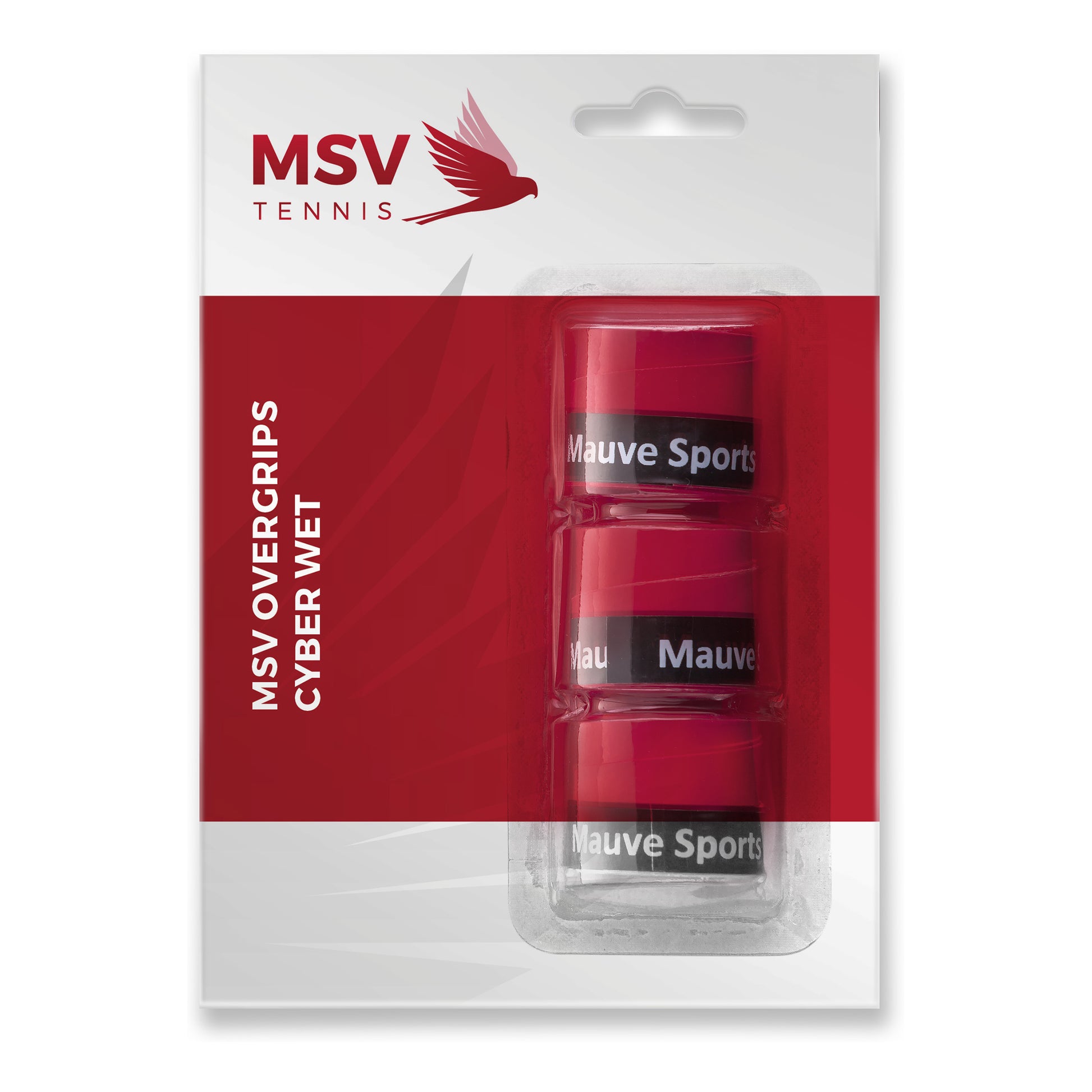 MSV Cyber Wet 3-pack-Röd