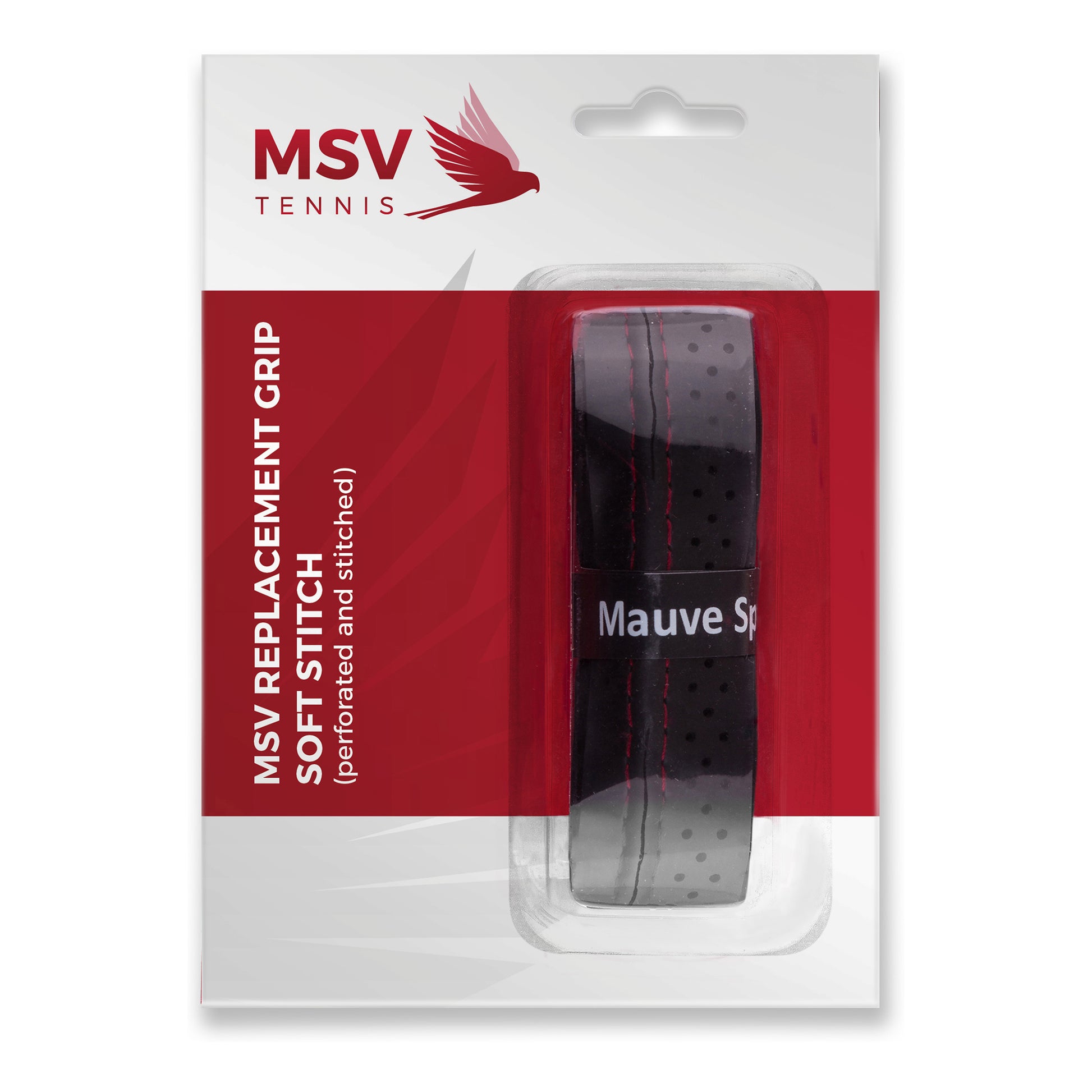 MSV Basic Grip Soft-Stich Perforated And Stitched Enpack-Svart
