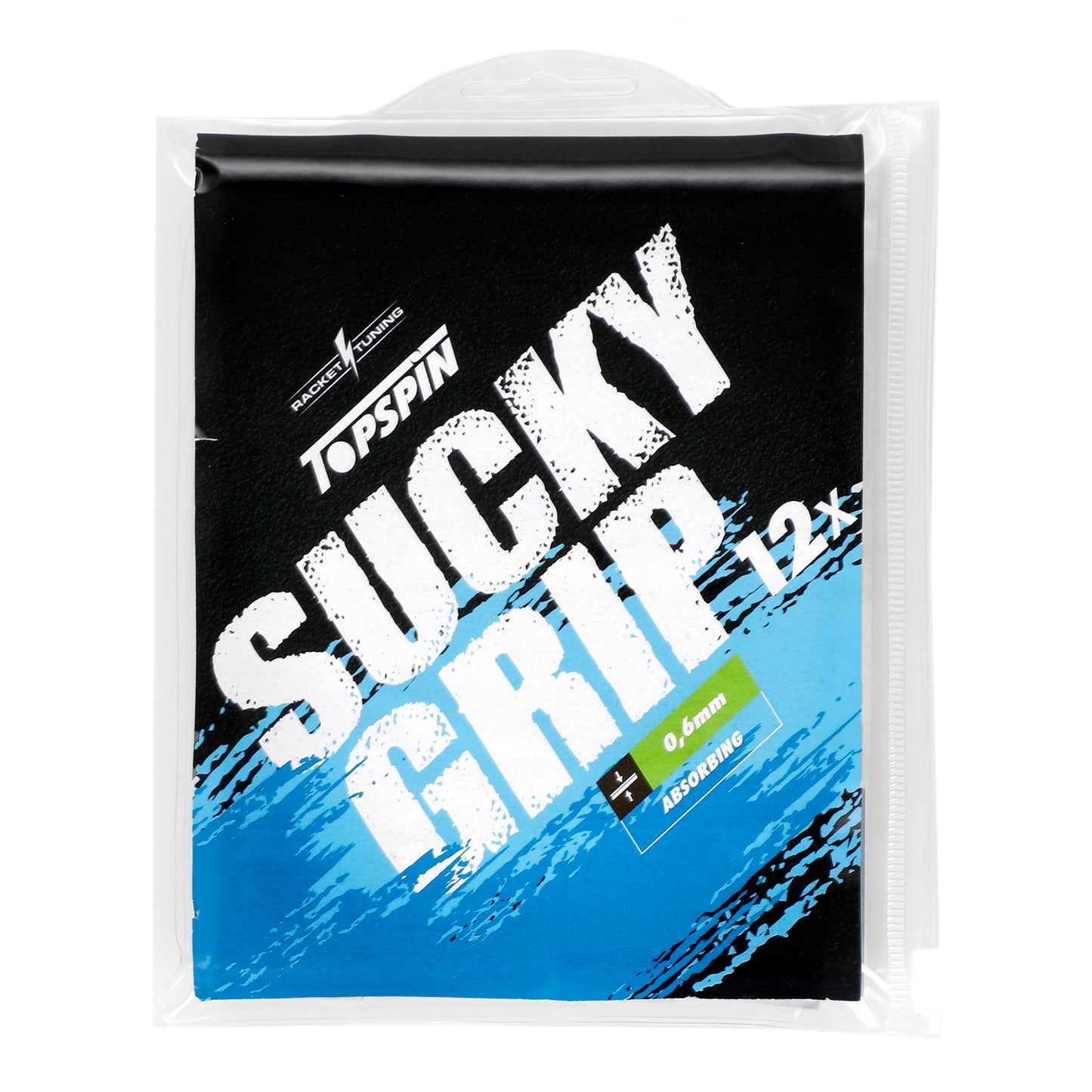 Topspin Sucky Grip 12-pack-Grå