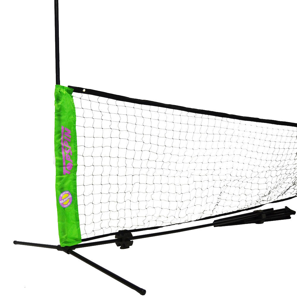 Topspin 6m Tennisnät - svart, grön