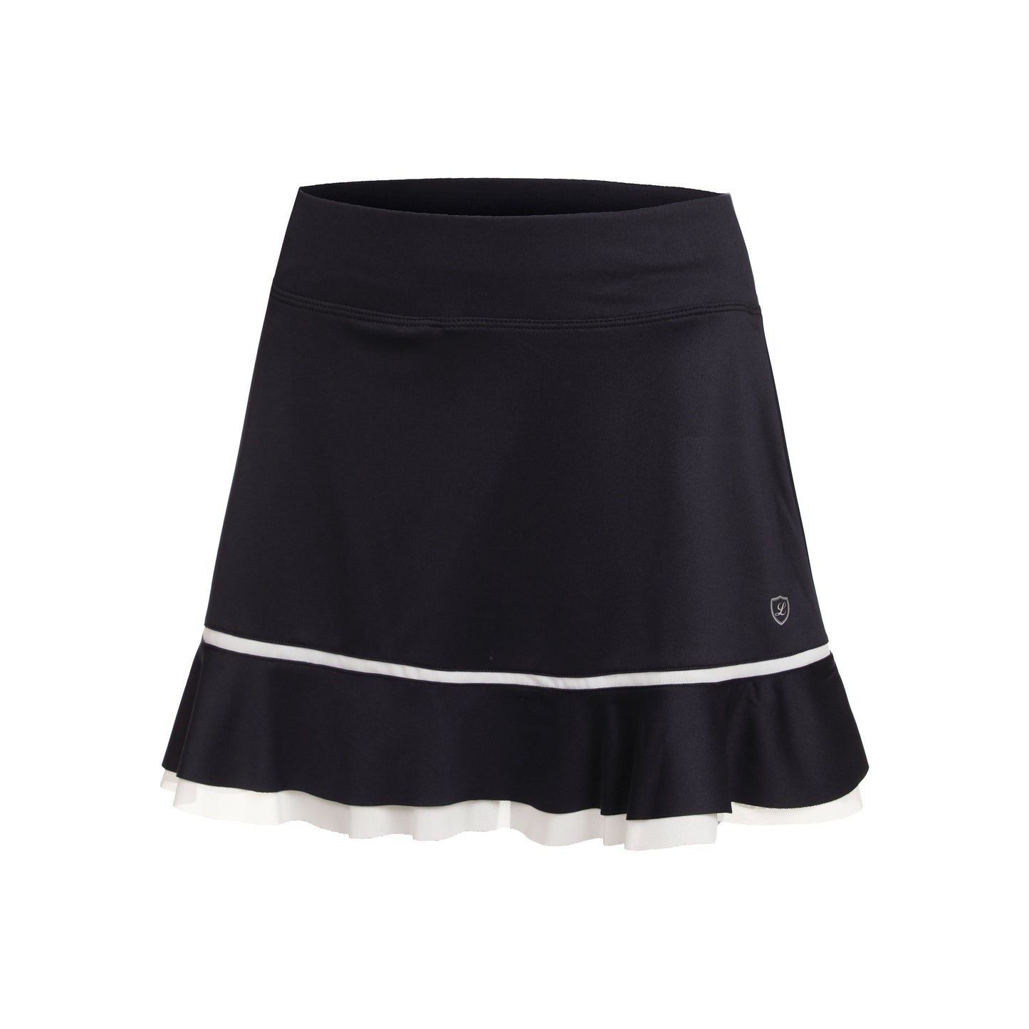 Limited Sports Flounce Kjol Damer - mörkblå, vit