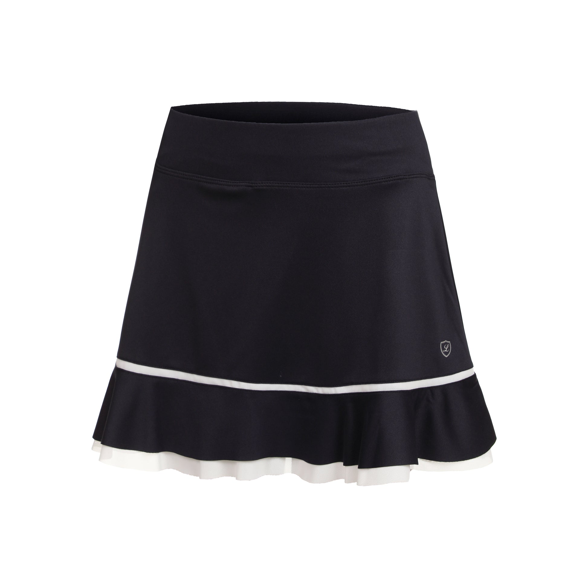 Limited Sports Flounce Kjol Damer - mörkblå, vit