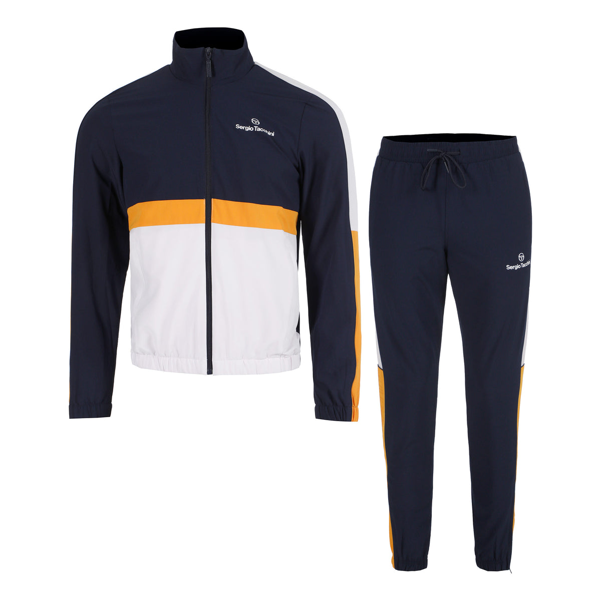 Sergio Tacchini Alata Träningsoverall Herrar-Mörkblå,Apricot