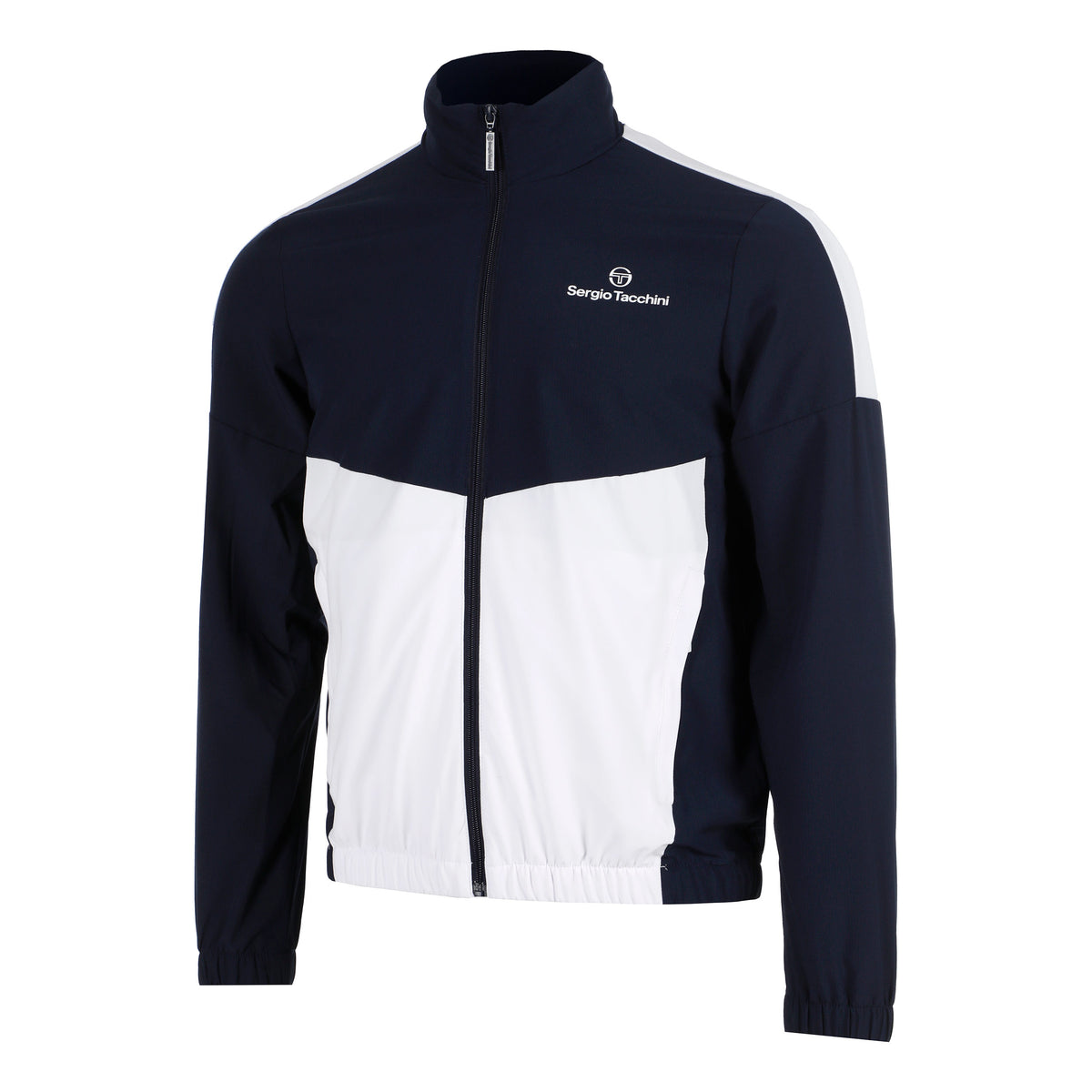 Sergio Tacchini Giardino Träningsjacka Herrar - mörkblå, vit