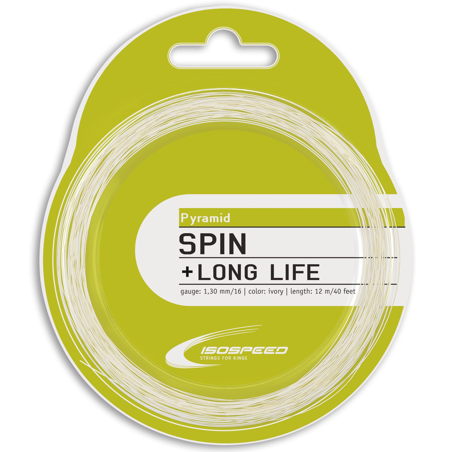 Isospeed Pyramid Strängset 12m-Vit