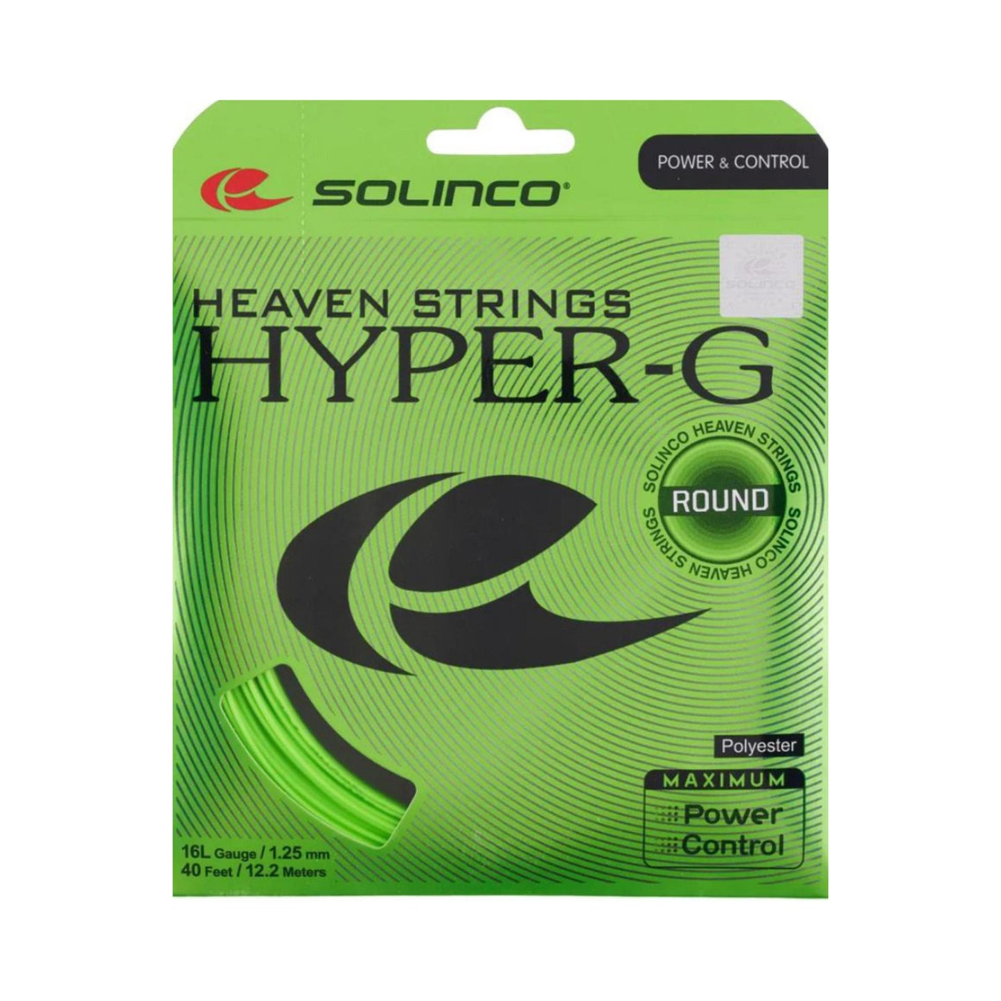 Solinco Hyper-G Round Strängset-Grön