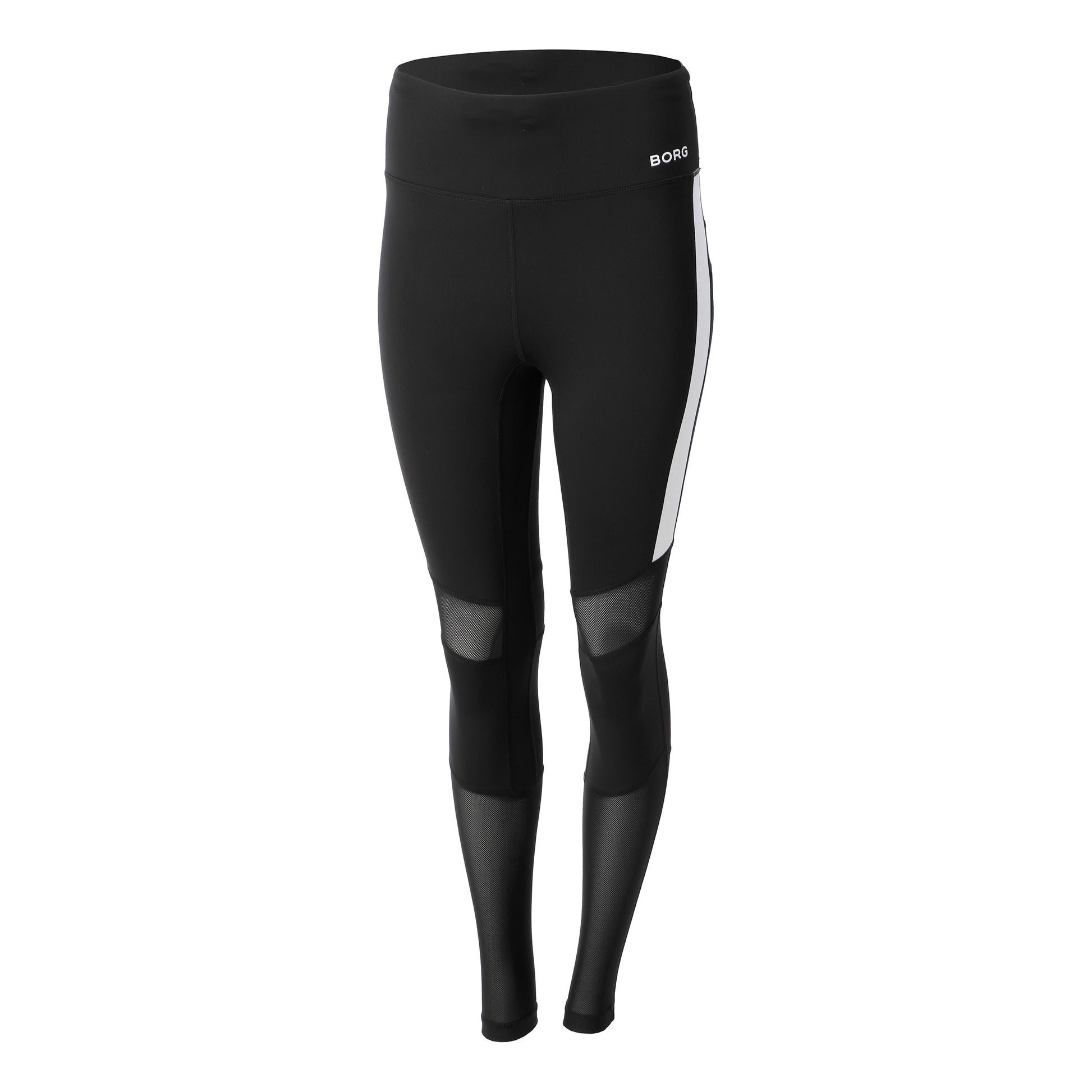 Björn Borg High Waist Block Tights Damer - svart, vit