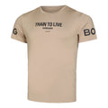 Borg Graphic T-shirt Herrar - beige, svart