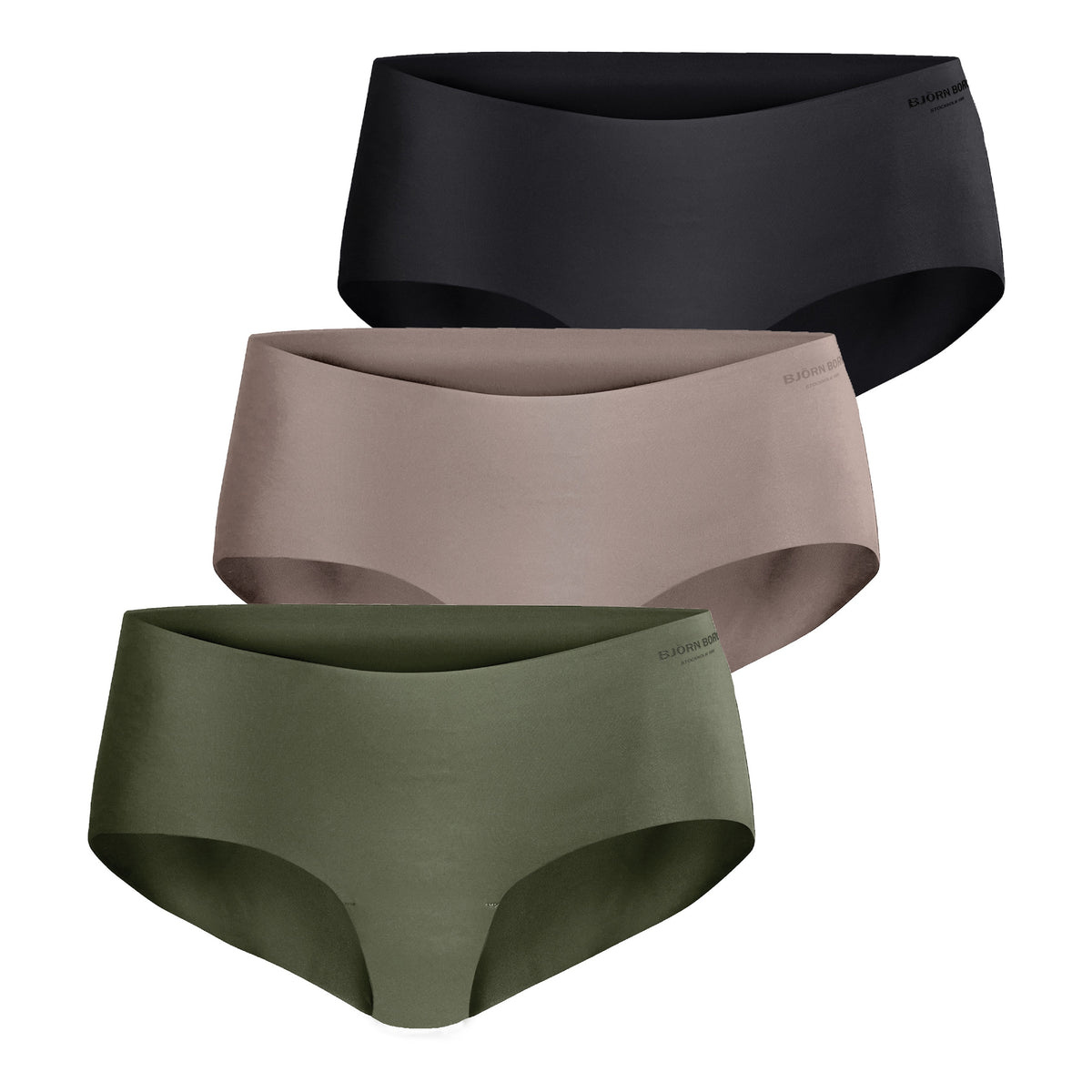 Björn Borg Performance Trosa 3-pack Damer-Flerfärgad