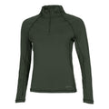 Långärmat Damer-Mörkgrön