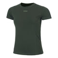 Sleek Slim T-shirt Damer-Mörkgrön