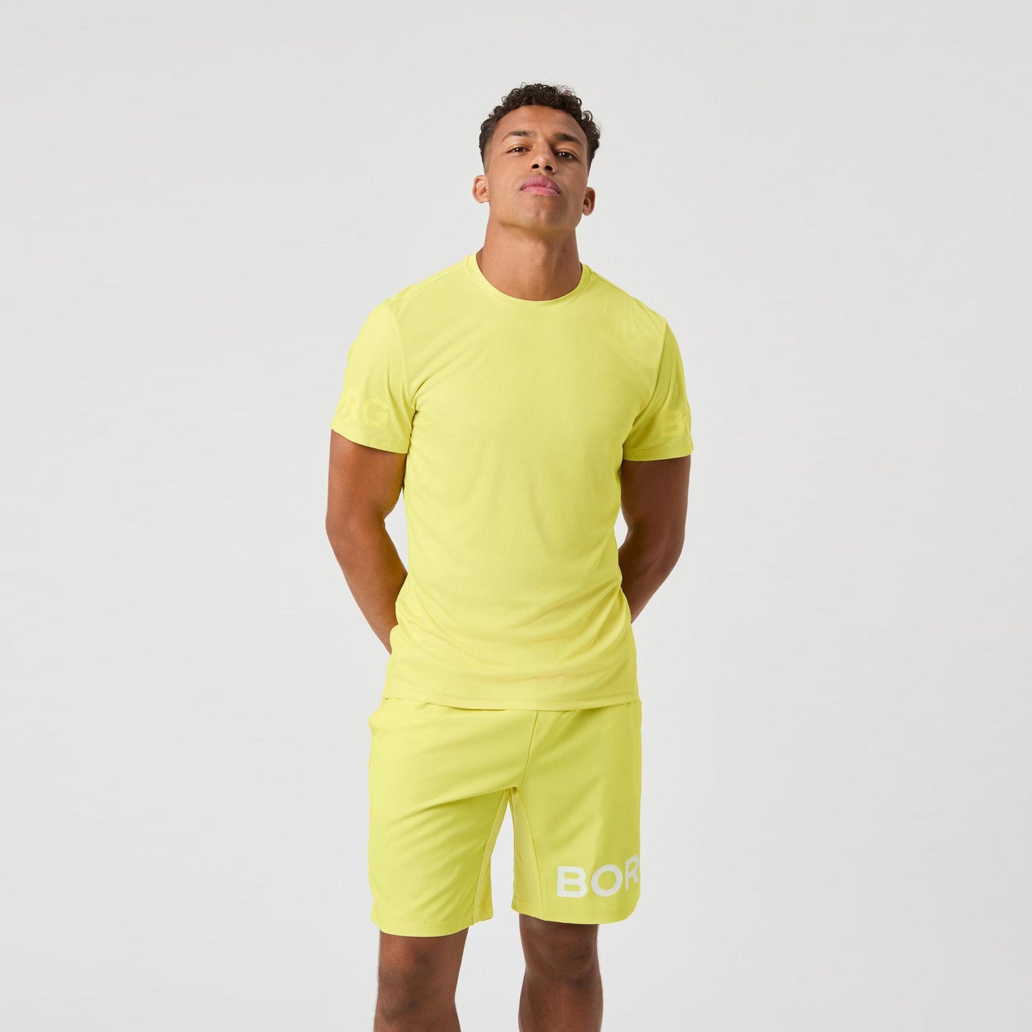 Björn Borg Light T-shirt Herrar - citrongul