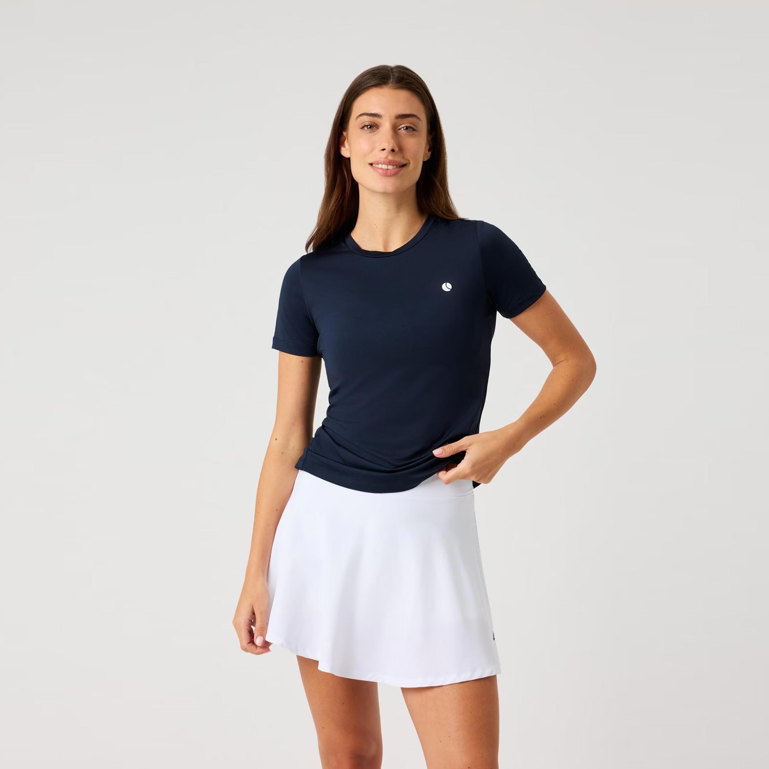 Björn Borg Ace Slim T-shirt Damer - mörkblå