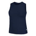 Ace Pocket Ribbed Linne Damer - mörkblå