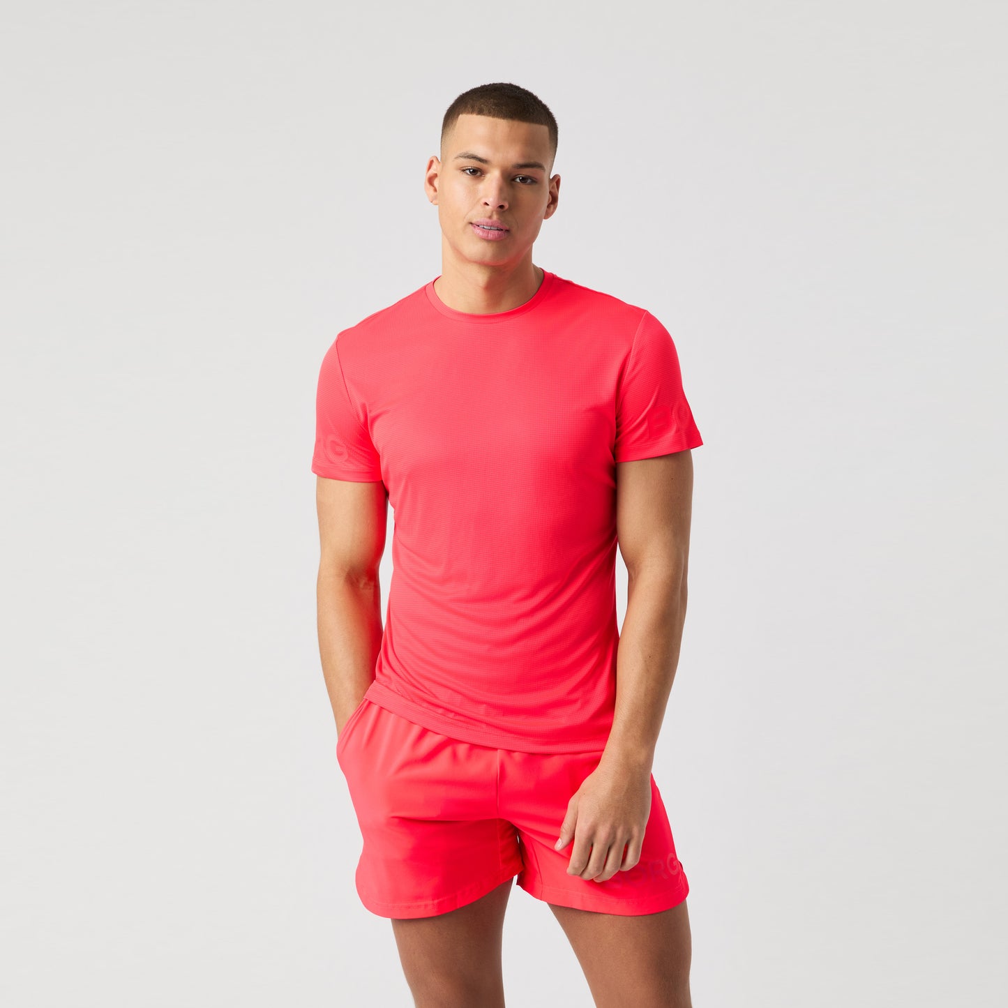 Björn Borg Light T-shirt Herrar - korall