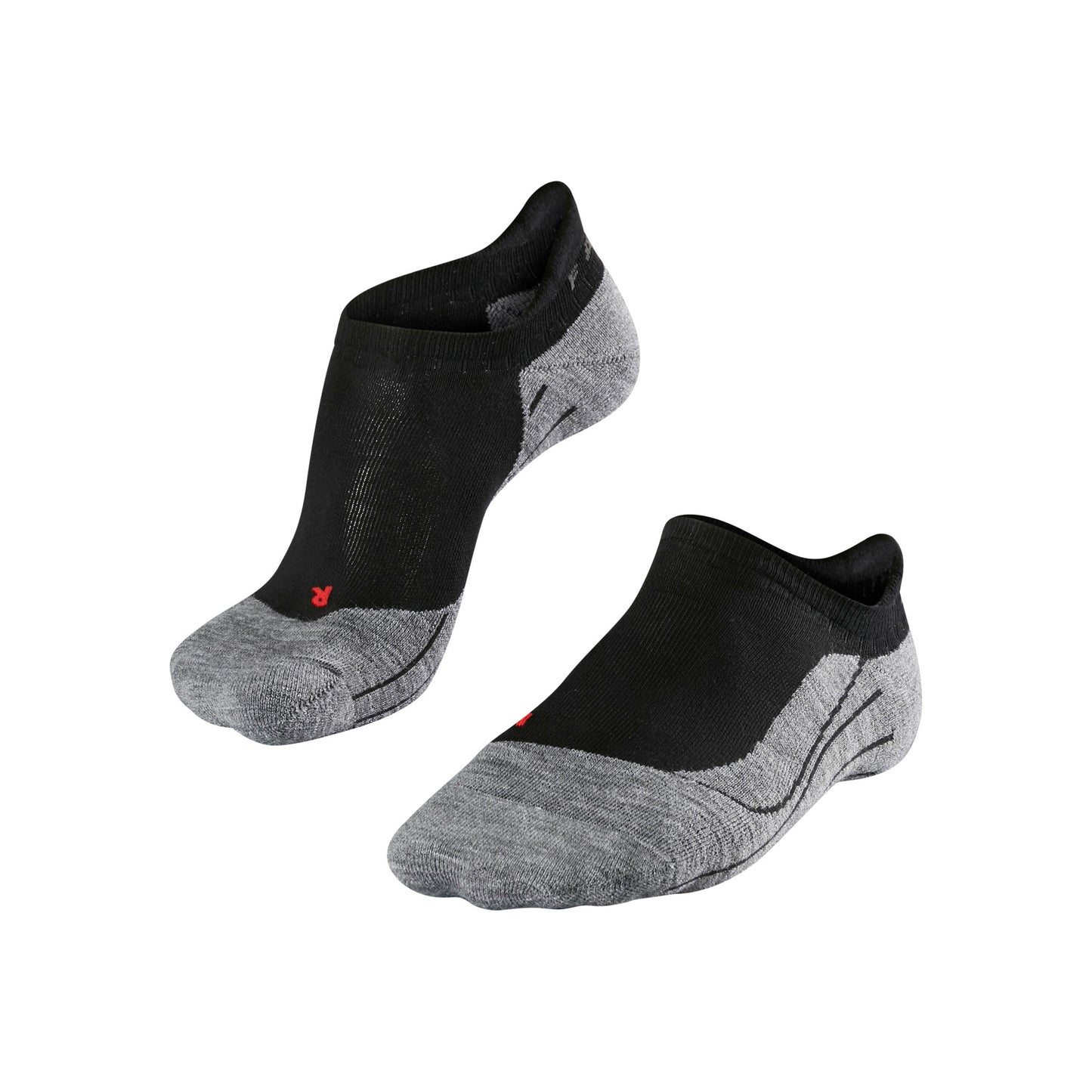 Falke RU4 Endurance Invisible Löparsockor Damer - svart, grå