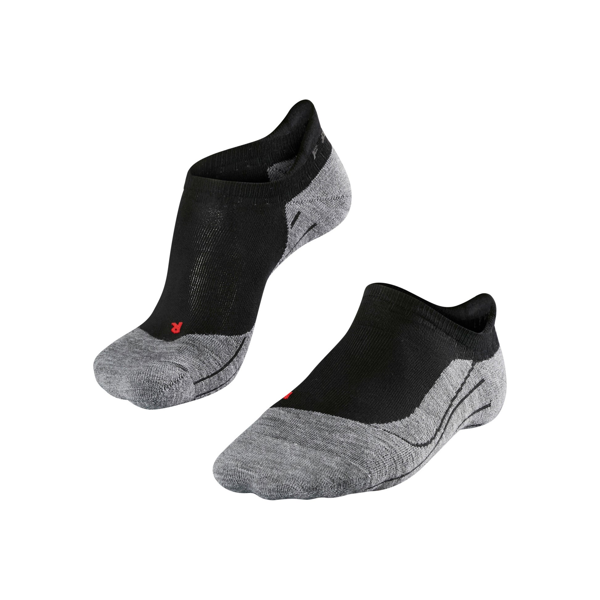 Falke RU4 Endurance Invisible Löparsockor Damer - svart, grå