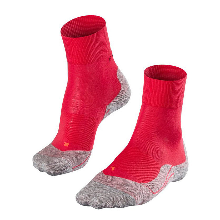 Falke RU4 Endurance Löparsockor Damer - röd, grå