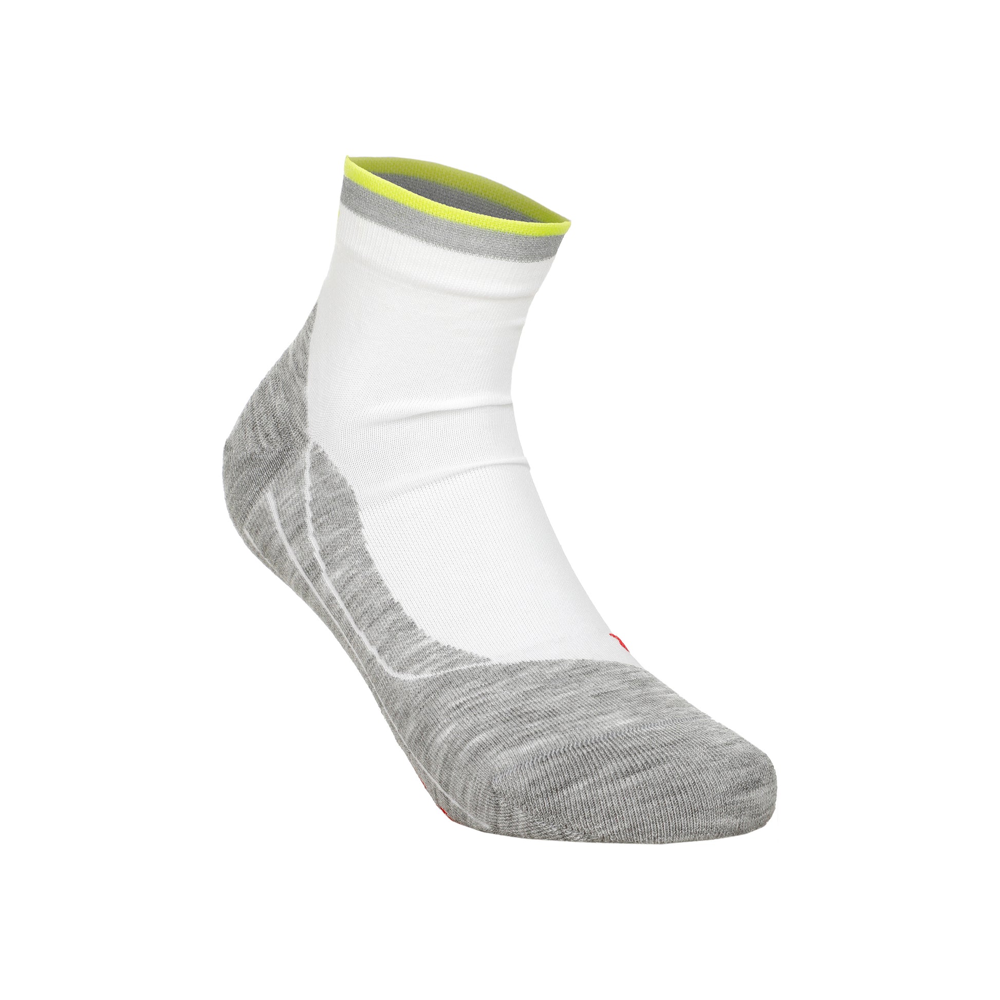 Falke RU4 Endurance Short Reflect Löparsockor Herrar - vit, gul