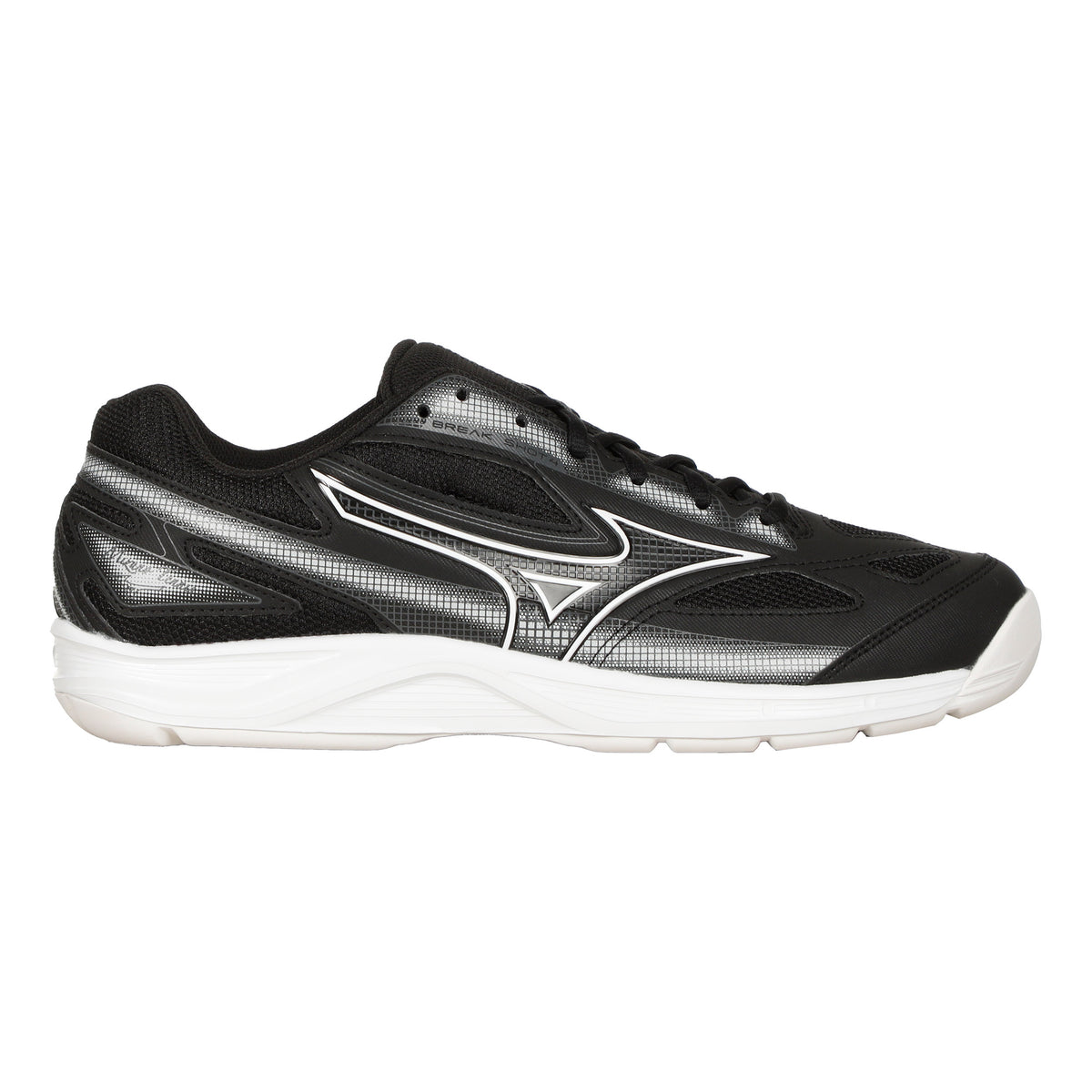 Mizuno Break Shot 4 Inomhussko Herrar - svart,