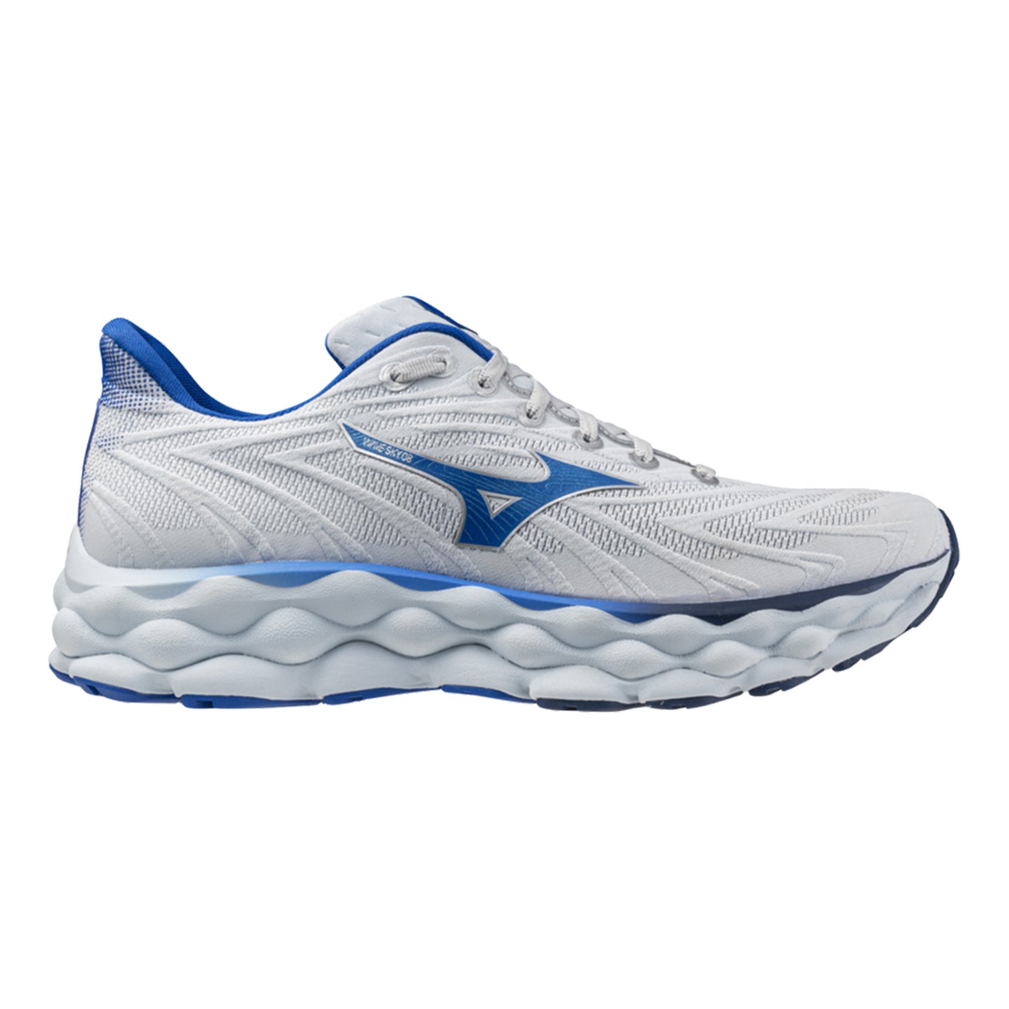 Mizuno Wave Sky 8 Neutralsko Herrar - grå, blå