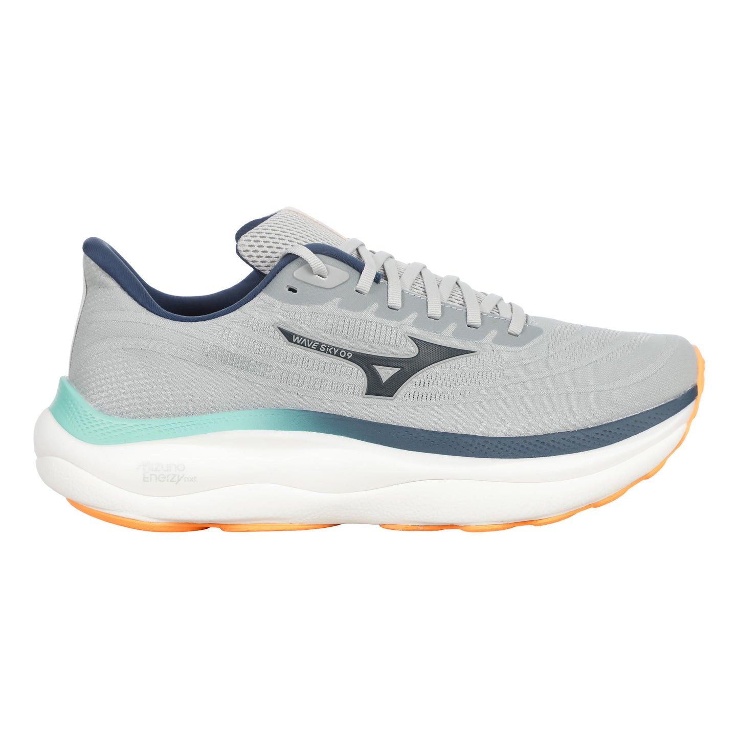 Mizuno Wave Sky 9 Neutralsko Herrar-Grå