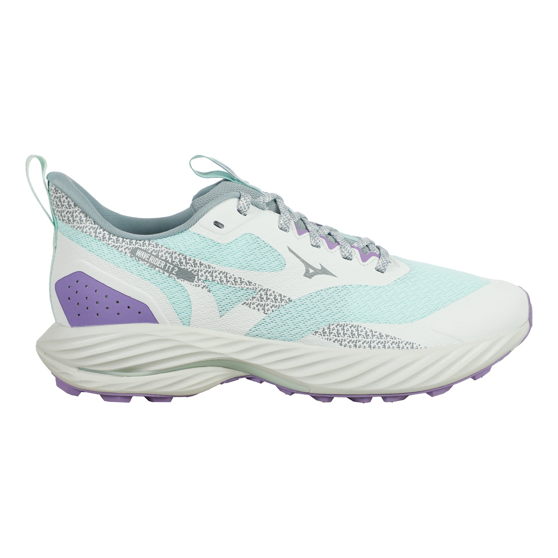 Mizuno Wave Rider TT 2 Terrängsko Damer-Grön,Mint