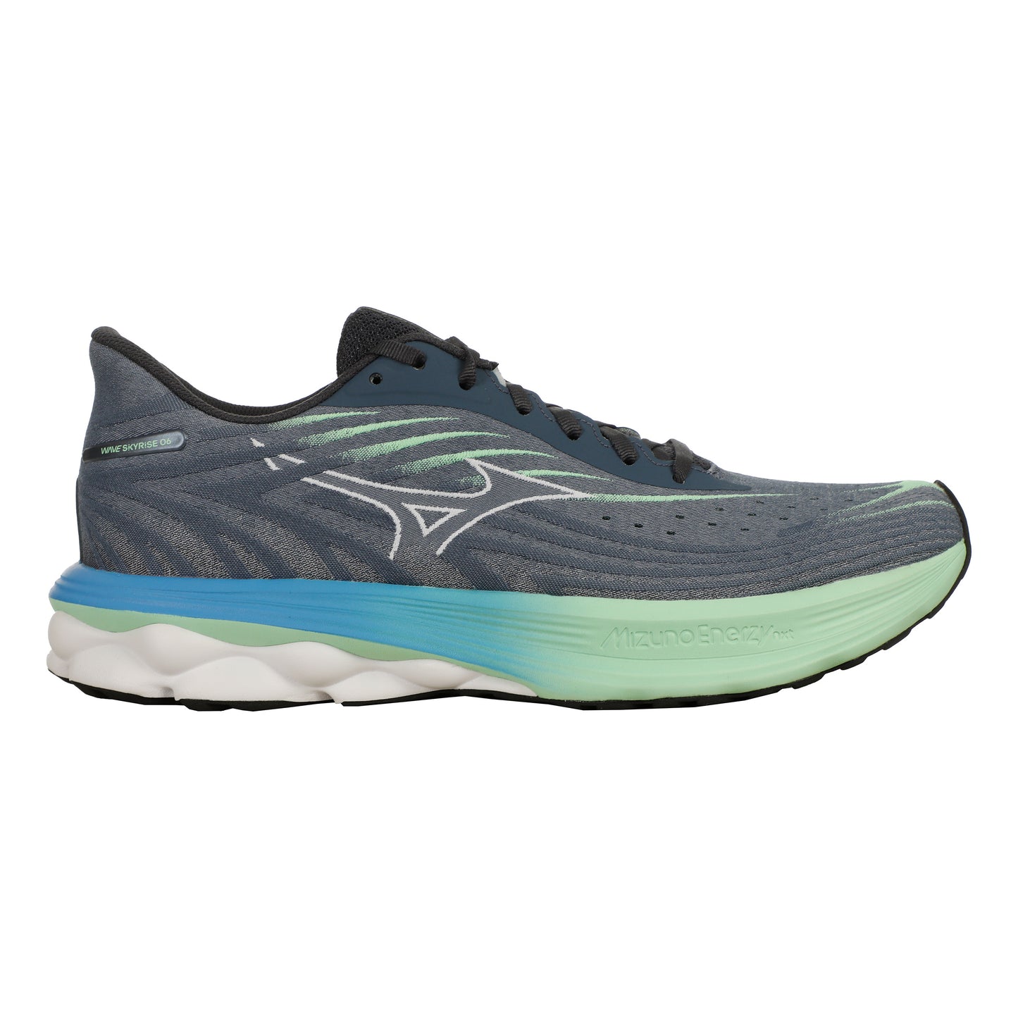 Mizuno Wave Skyrise 6 Neutralsko Herrar - blågrå, vit