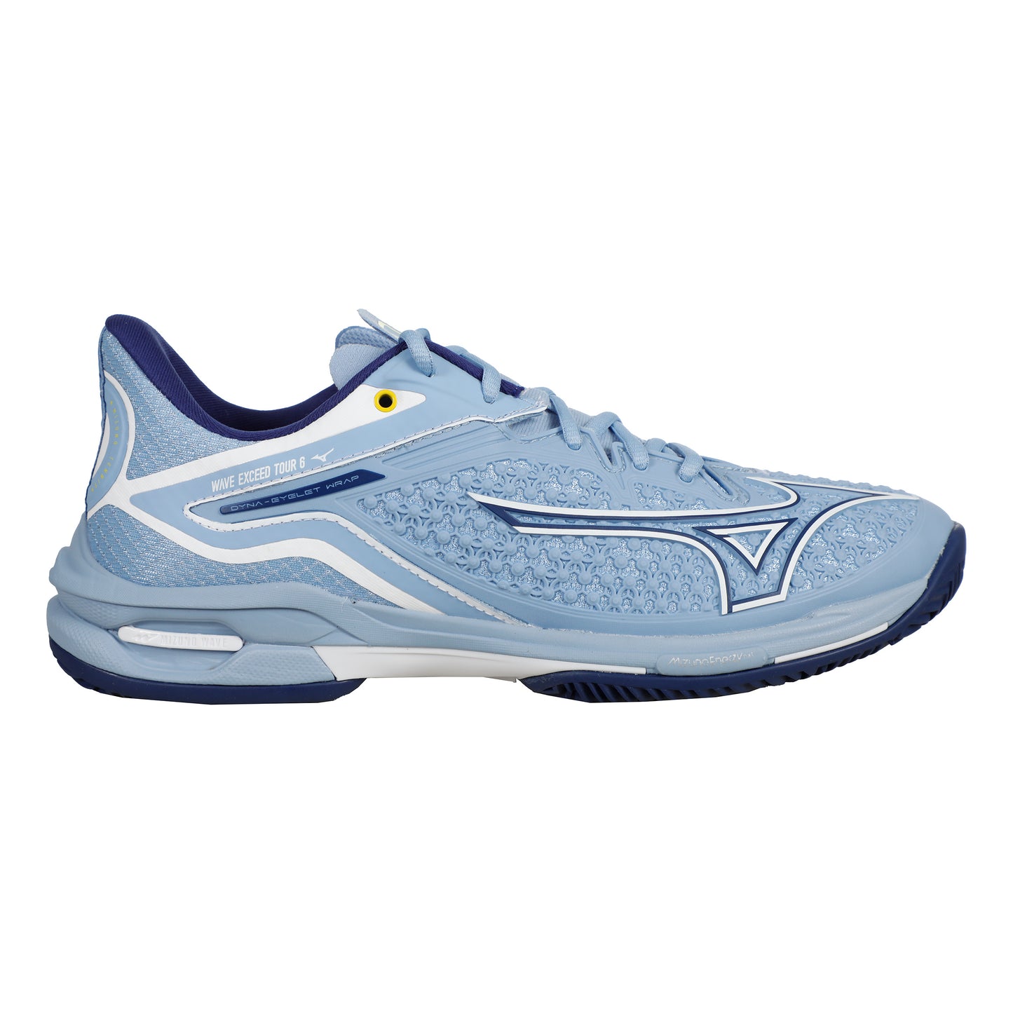 Mizuno Wave Exceed Tour 6 Sko För Grus Damer-Blå