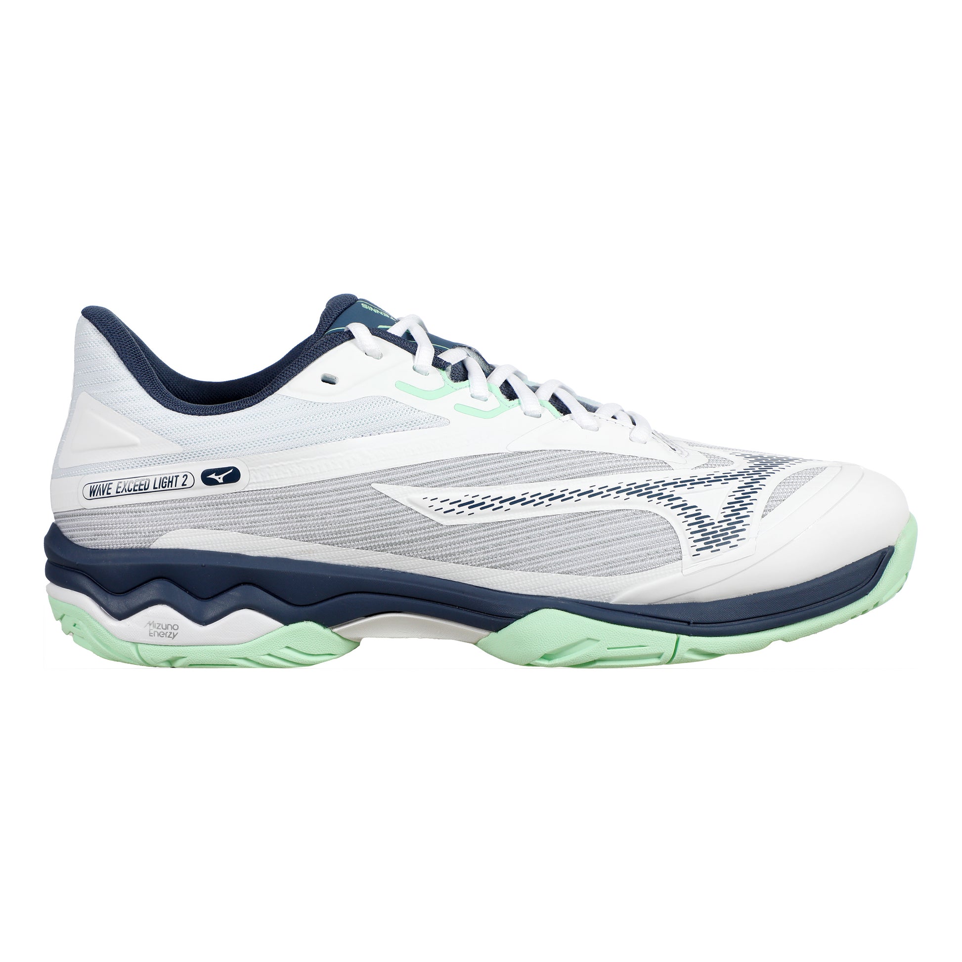 Mizuno Wave Exceed Light 2 Allroundsko Herrar-Vit,Blå