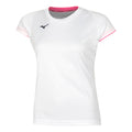 Core T-shirt Damer - vit, rosa