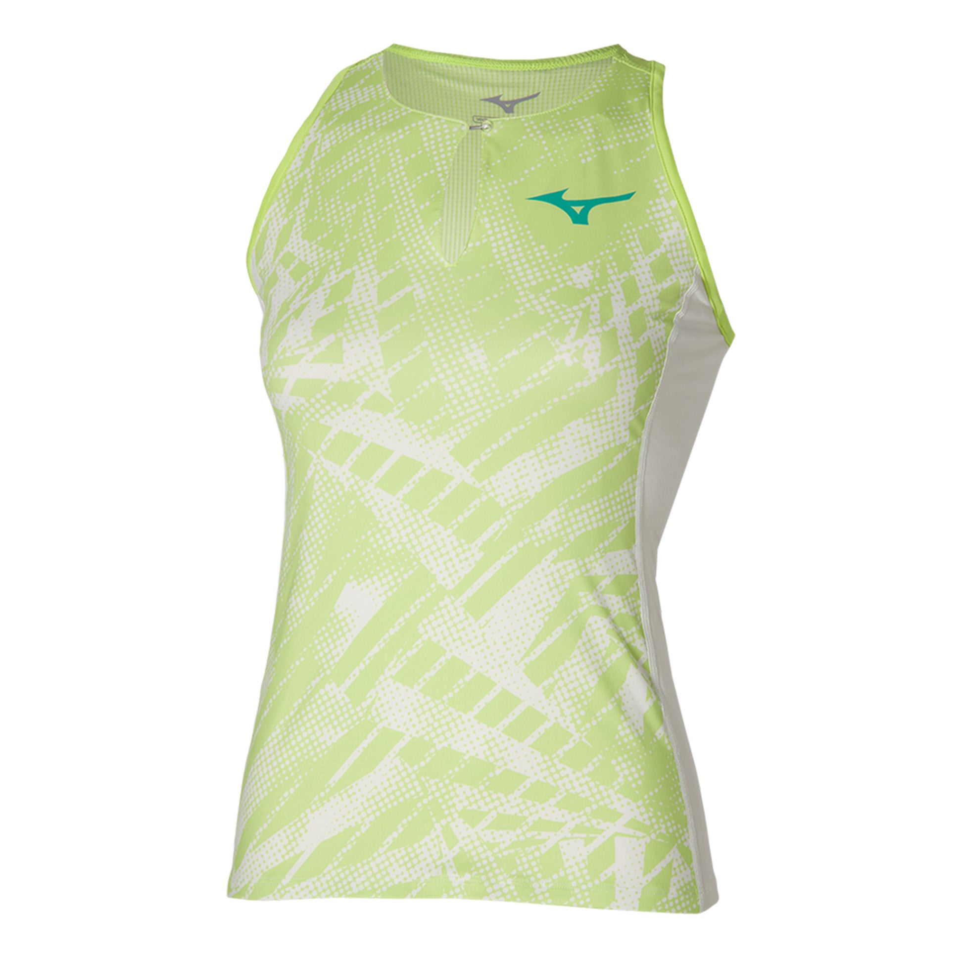 Mizuno Mugen Printed Linne Damer-Lime