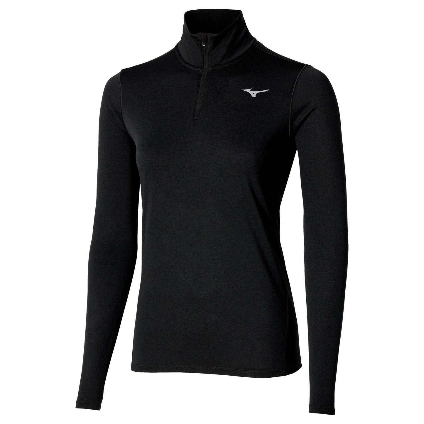 Mizuno Core Impulse Half Zip  Löpartröja Damer - svart