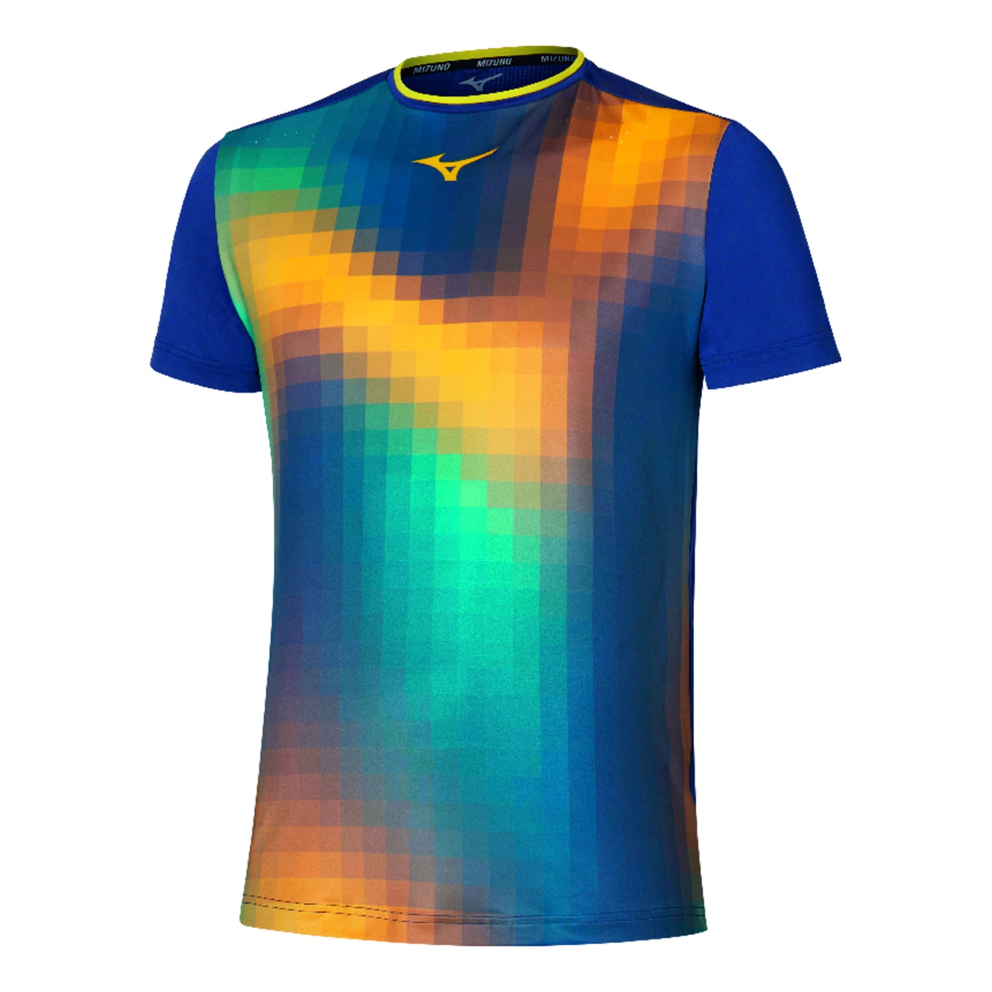 Mizuno Frontier Shadow Graphic T-shirt Herrar-Blå
