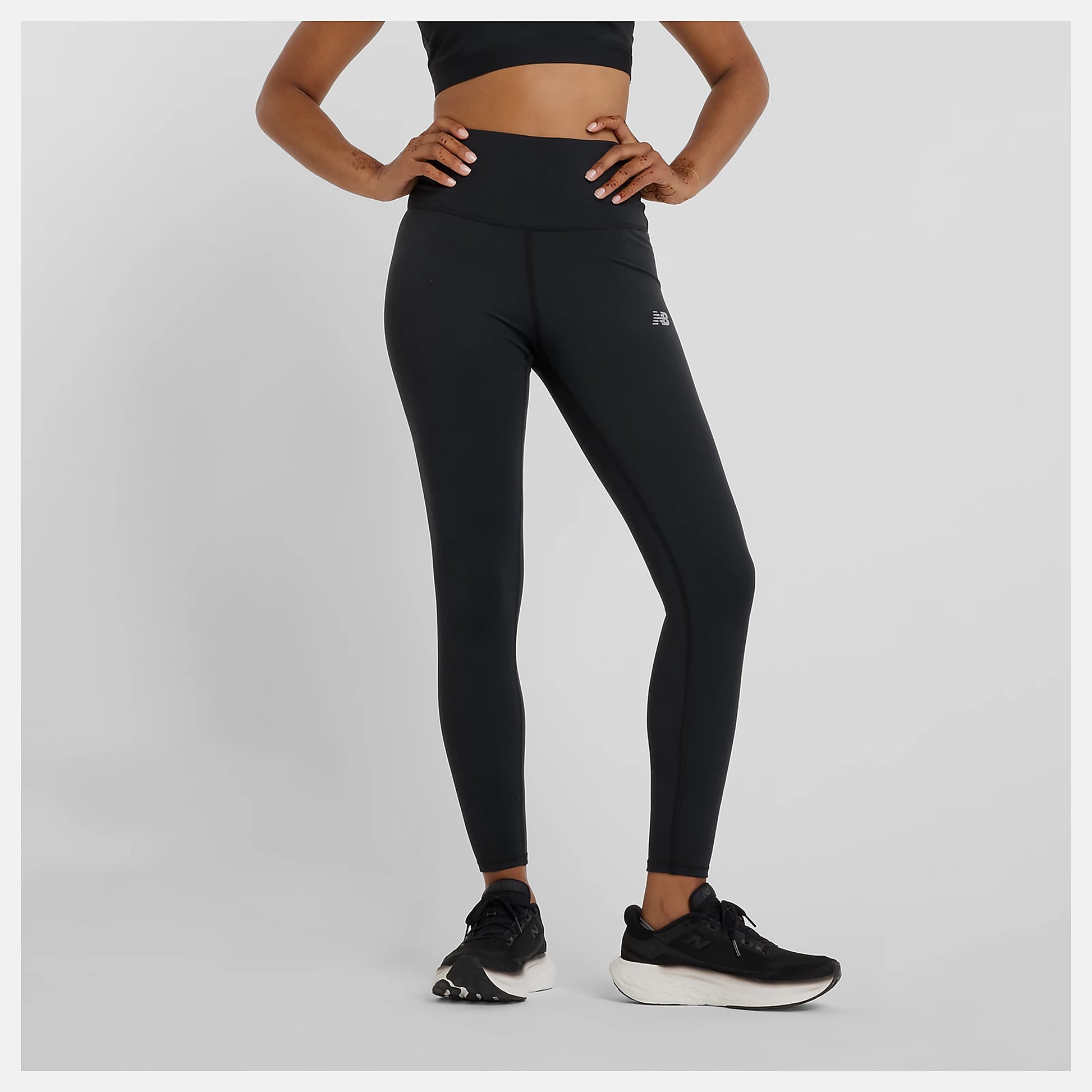 New Balance Harmony High Rise 25in Tights Damer-Svart