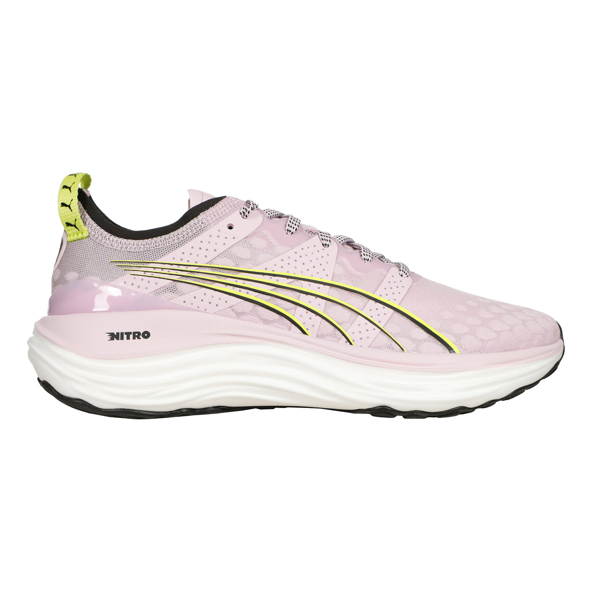 Puma ForeverRun Nitro Stabilitetssko Damer - syrén, svart