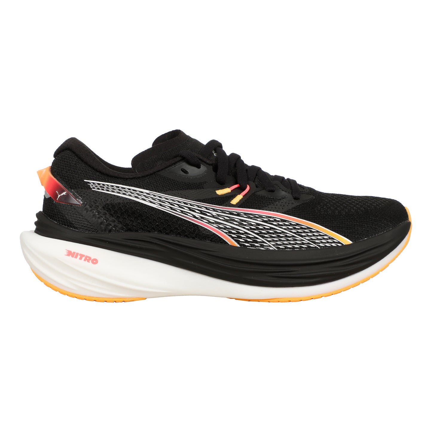 Puma Deviate Nitro 3 Neutralsko Damer - svart, orange