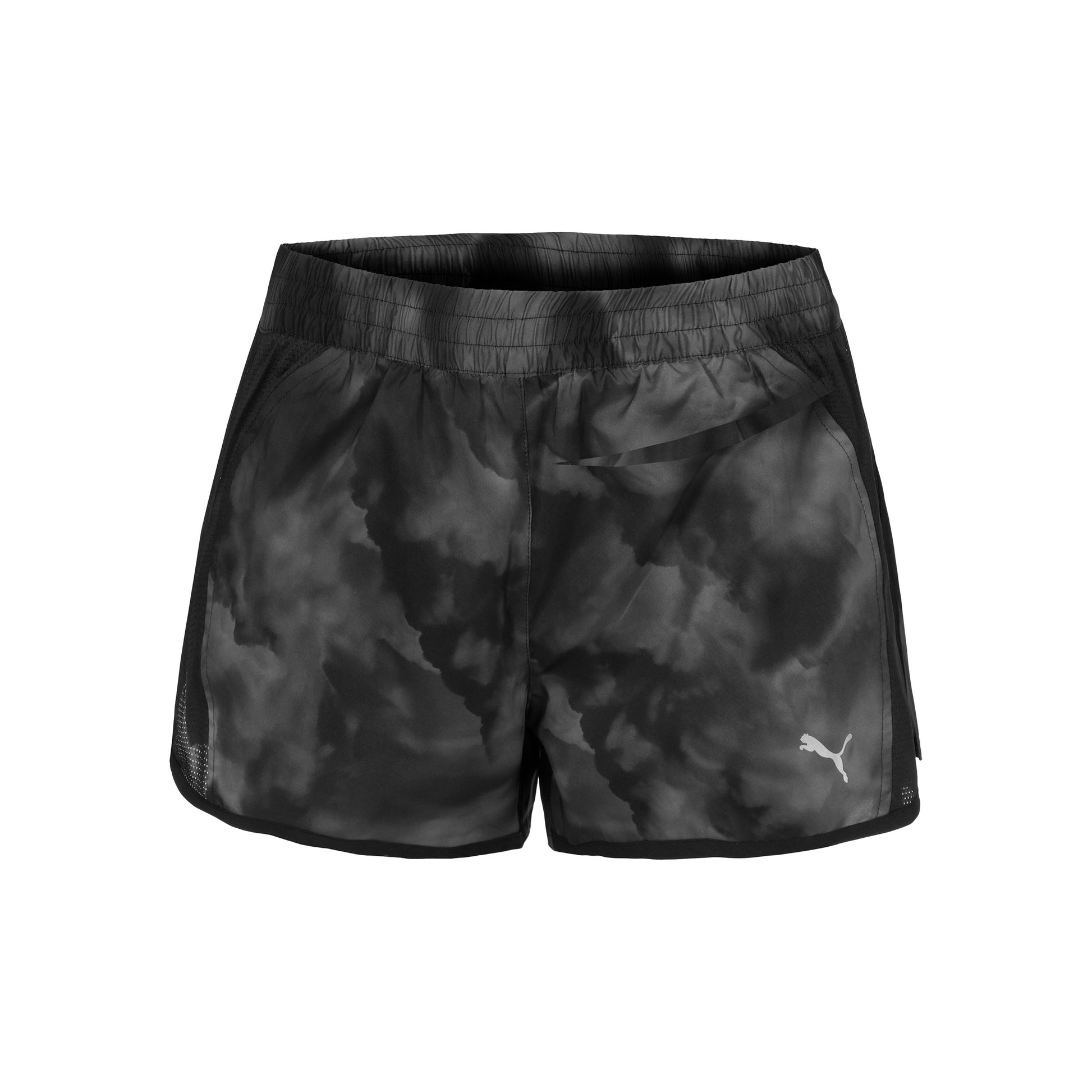 Puma Run Favorite All Over Print Velocity 3in Löparshorts Damer - svart,
