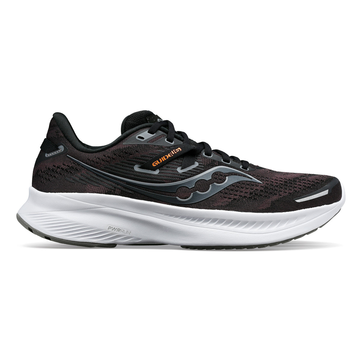 Saucony Guide 16 Stabilitetssko Damer - svart, vit