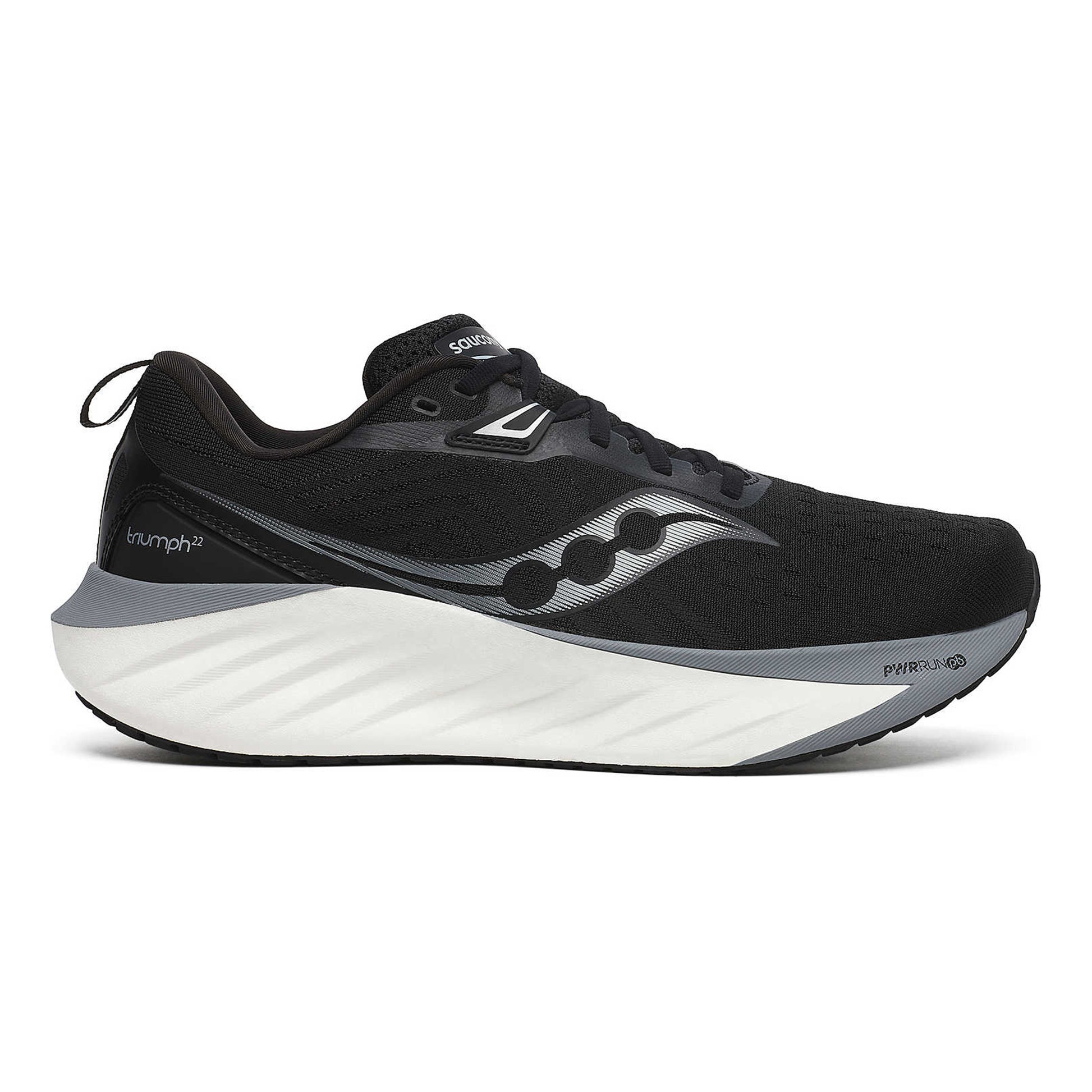 Saucony Triumph 22 Neutralsko Herrar - svart, vit