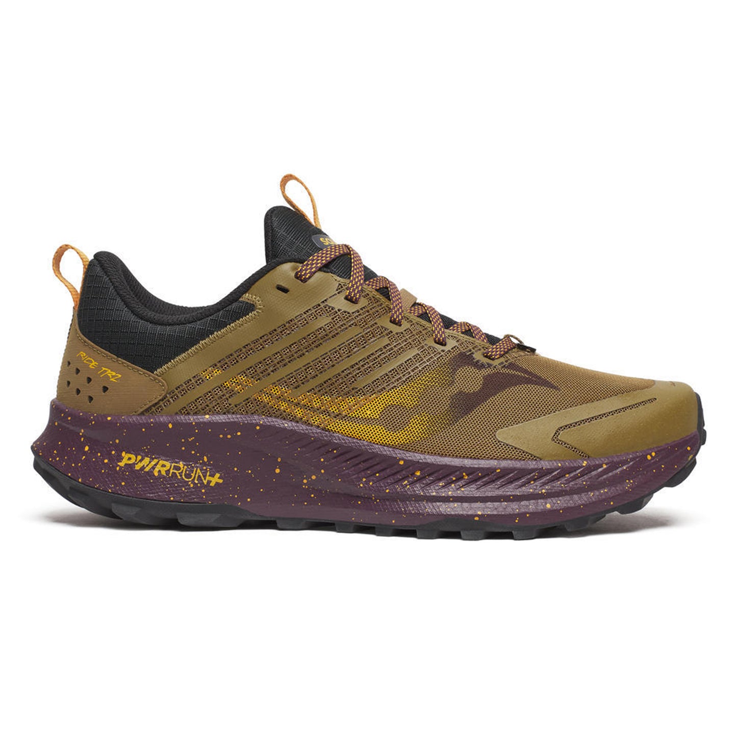 Saucony Ride TR2 Terrängsko Herrar-caramel, lila