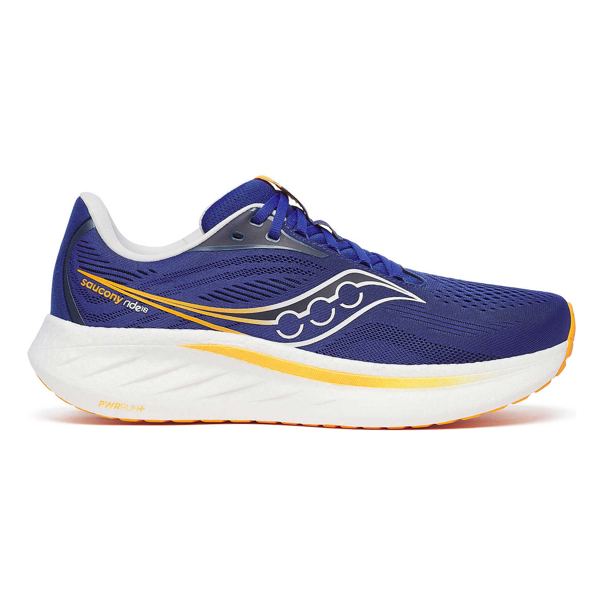 Saucony Ride 18 Neutralsko Herrar - blå, orange
