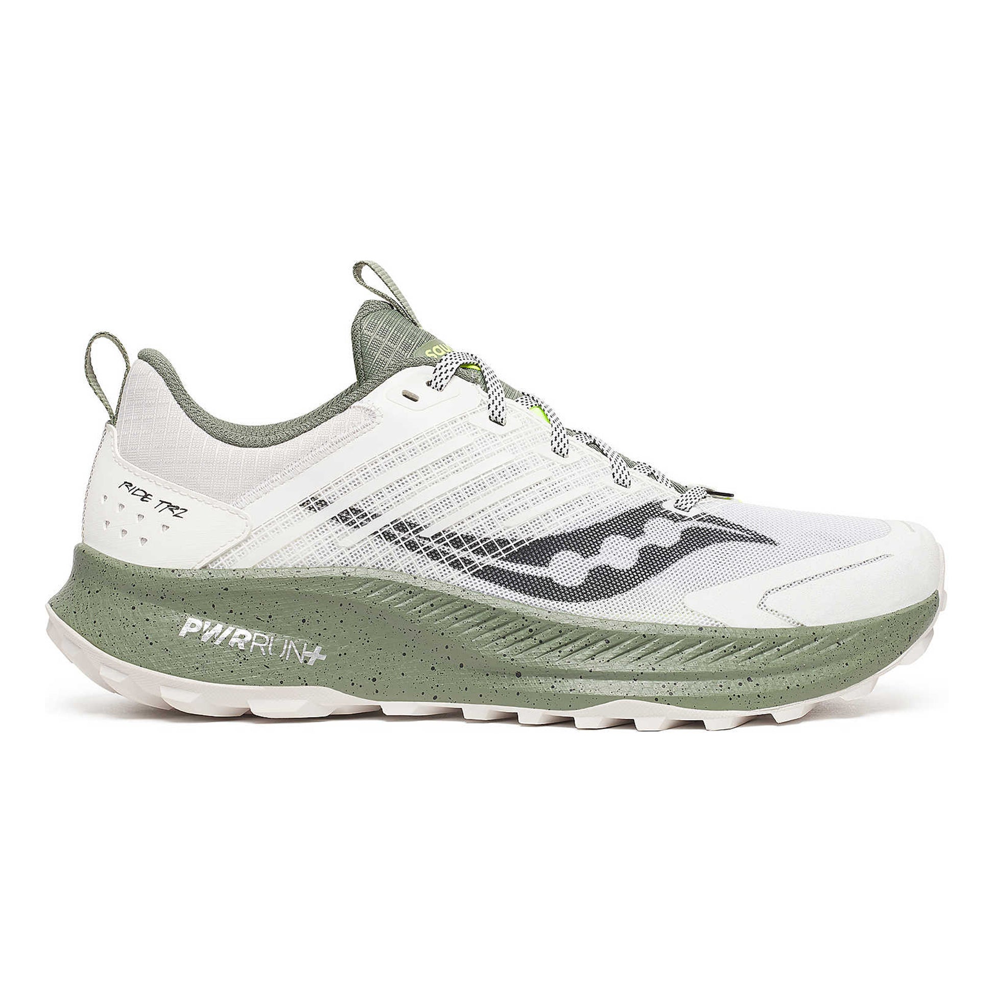 Saucony Ride TR2 Terrängsko Herrar-vit, oliv