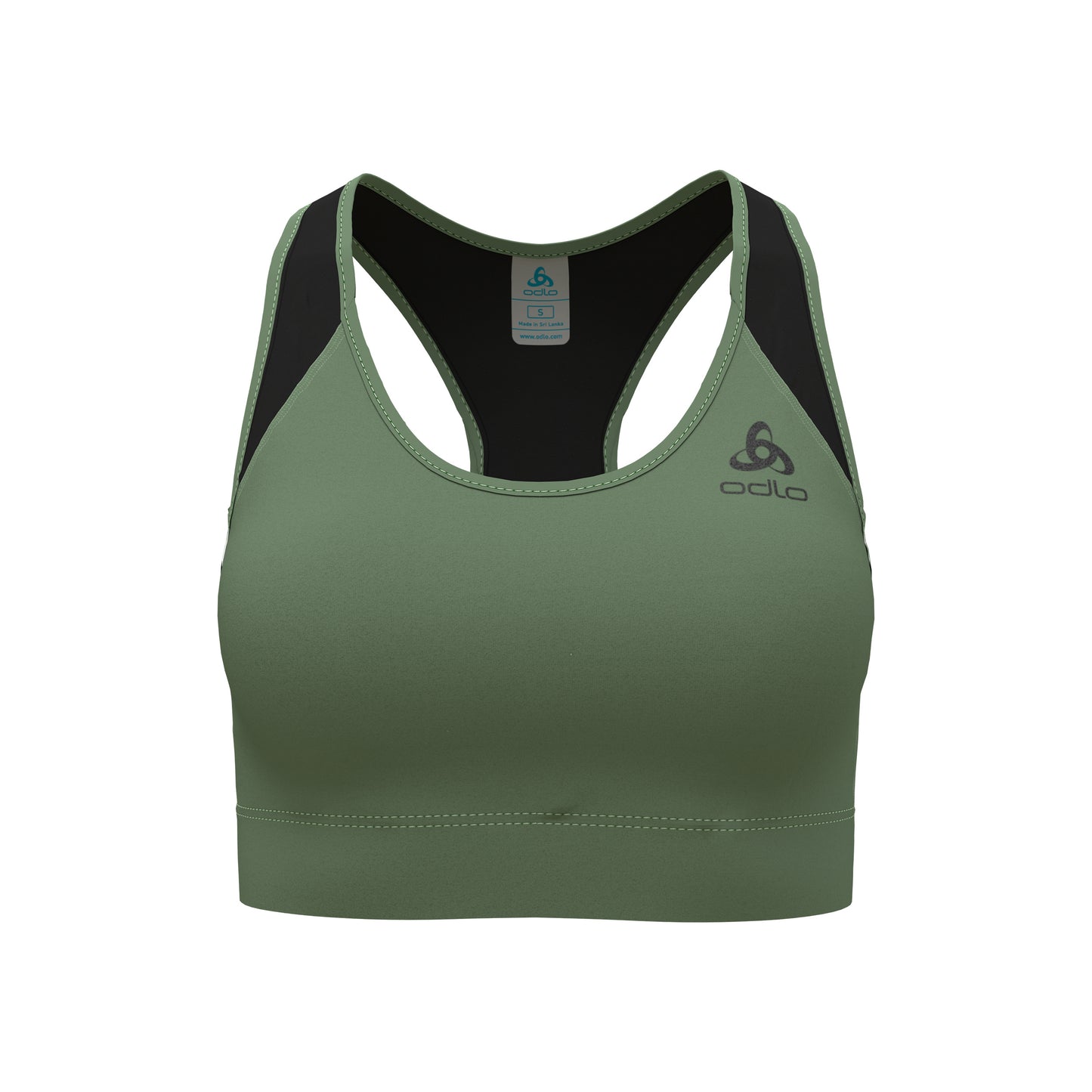 Odlo Essential Mesh Sport-behå Damer - oliv,