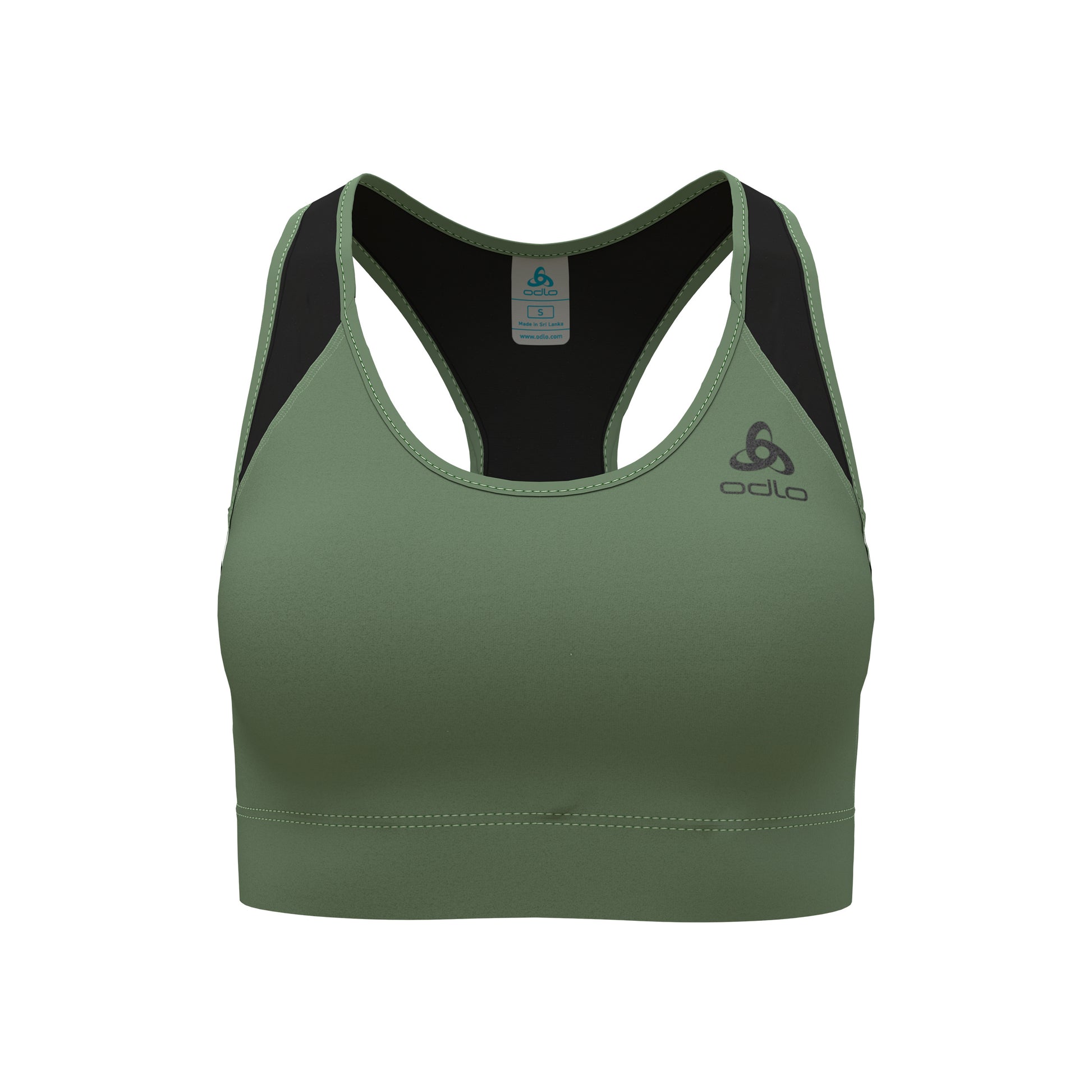 Odlo Essential Mesh Sport-behå Damer - oliv,